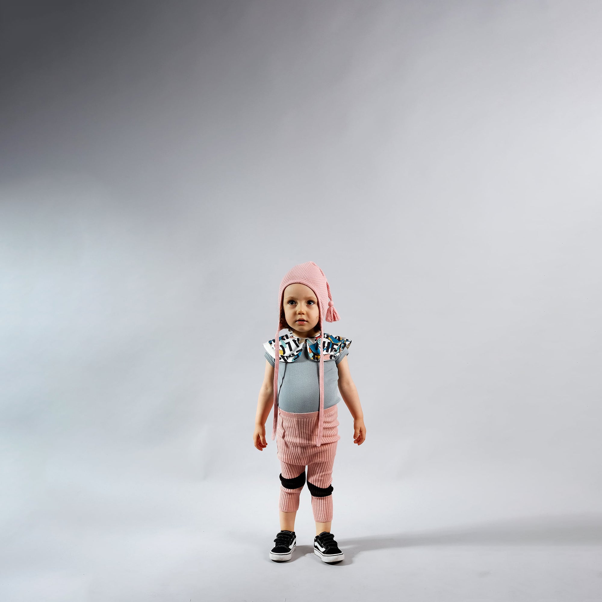 Baby Pale Pink Cotton Leggings