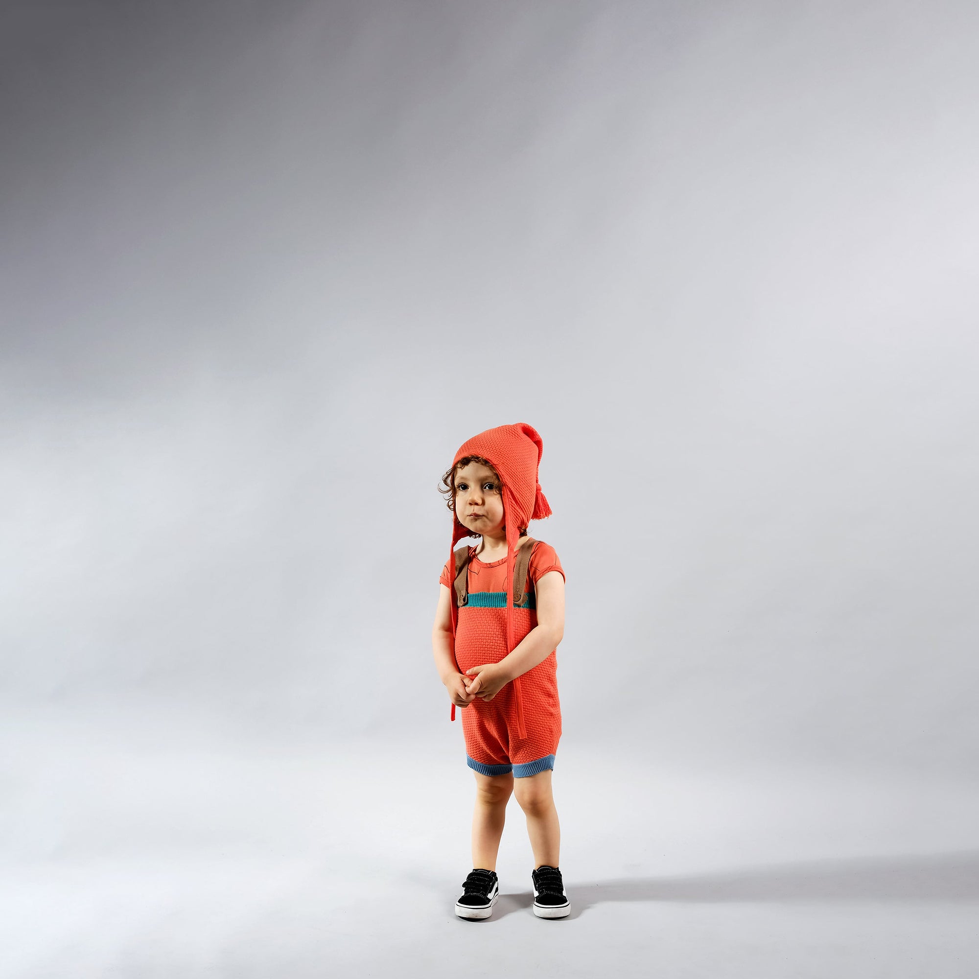 Baby Orange Cotton Hat