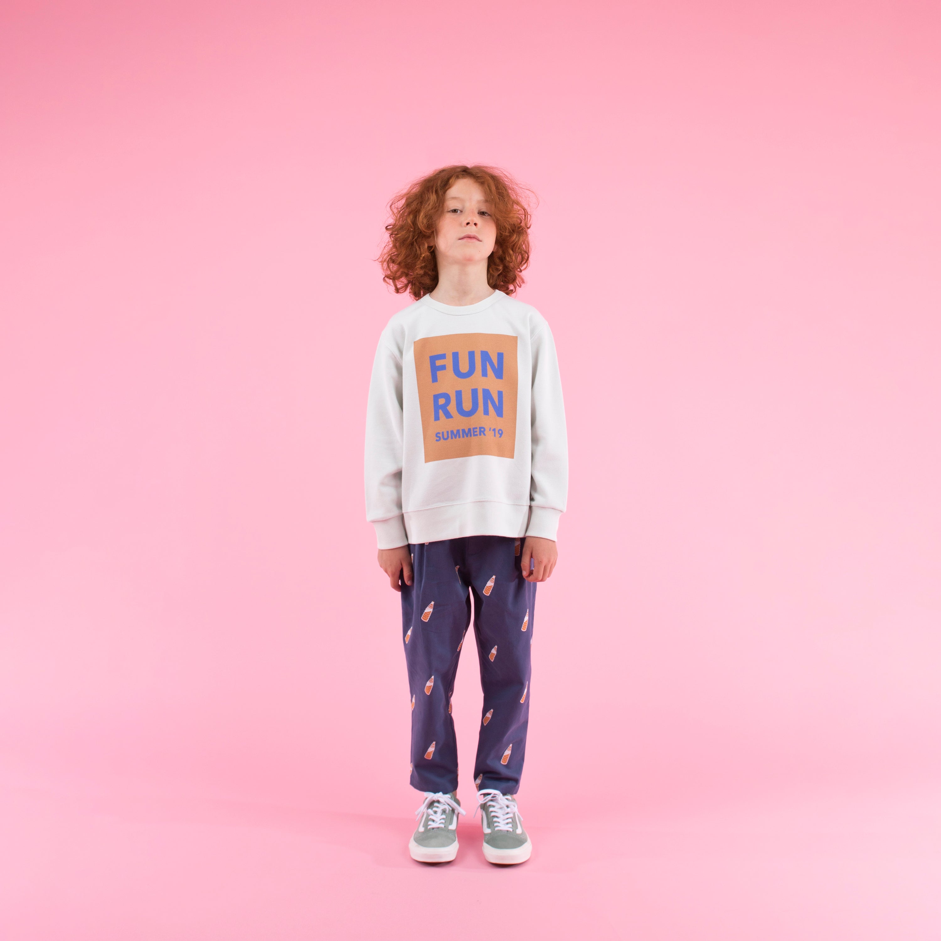 Boys & Girls Light Mint Pima Cotton Sweatshirt