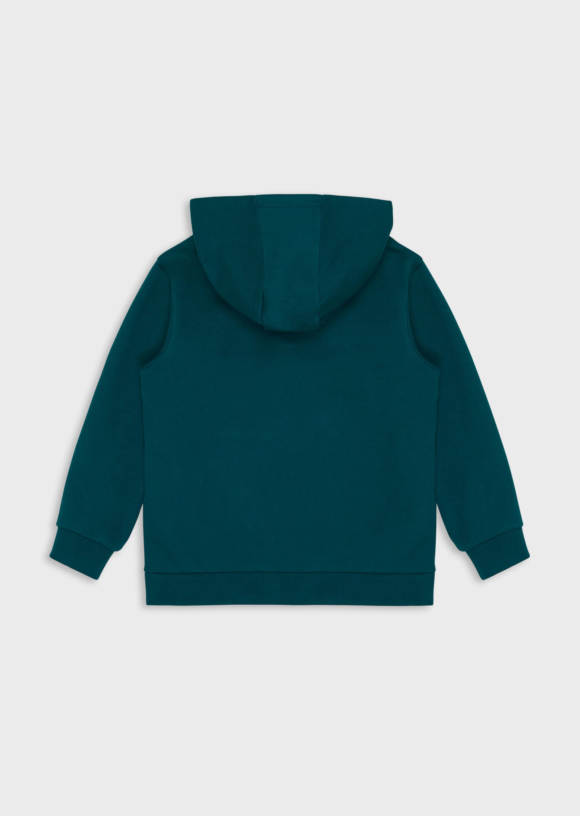 Boys Dark Green Logo Cotton Sweatshirt