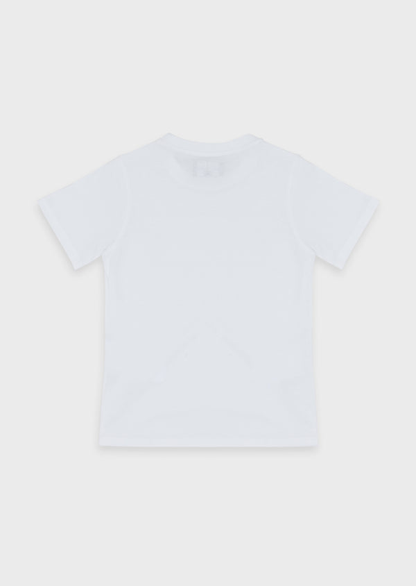 Boys Black Cotton T-shirt