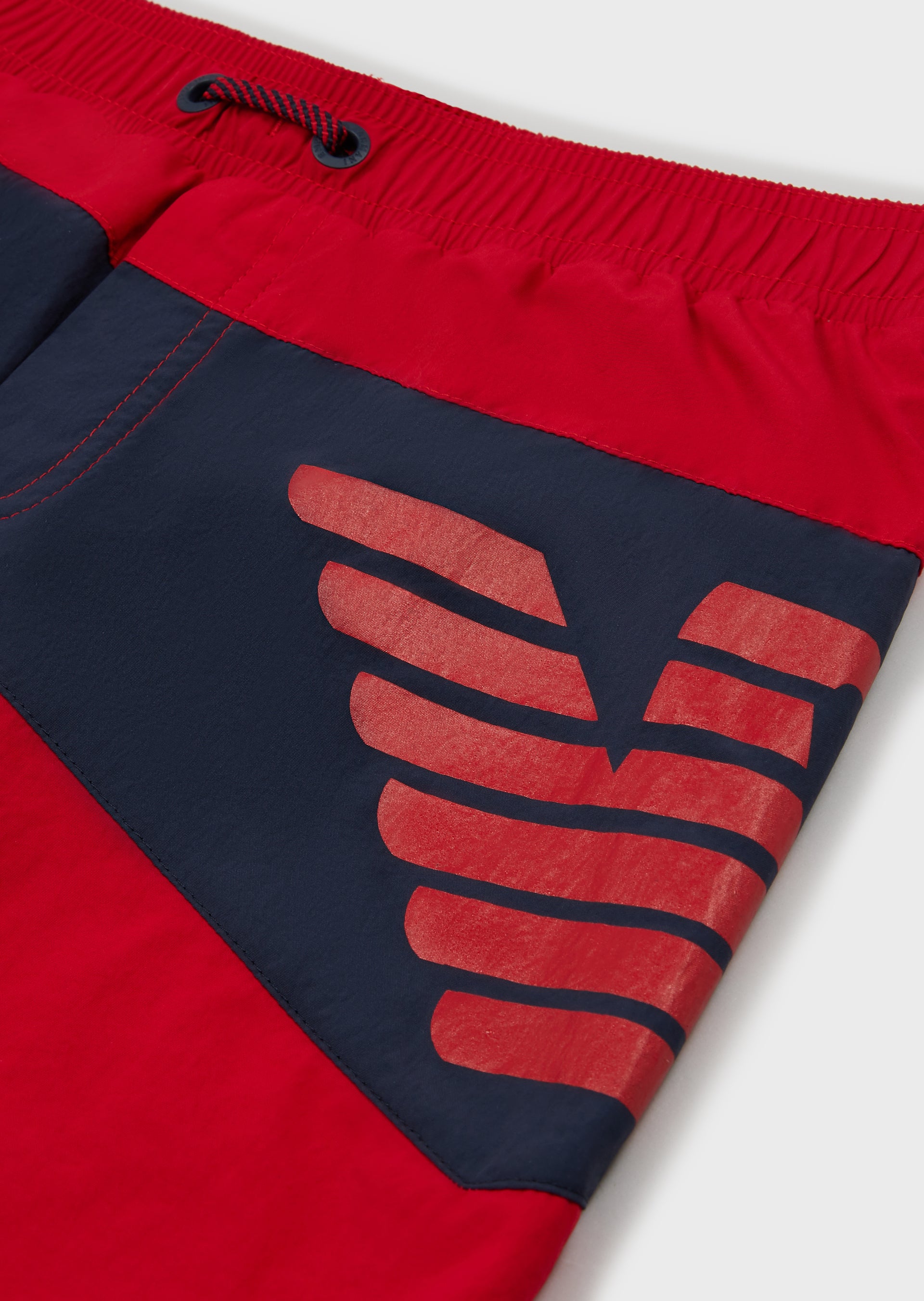 Boys Red Swim Shorts
