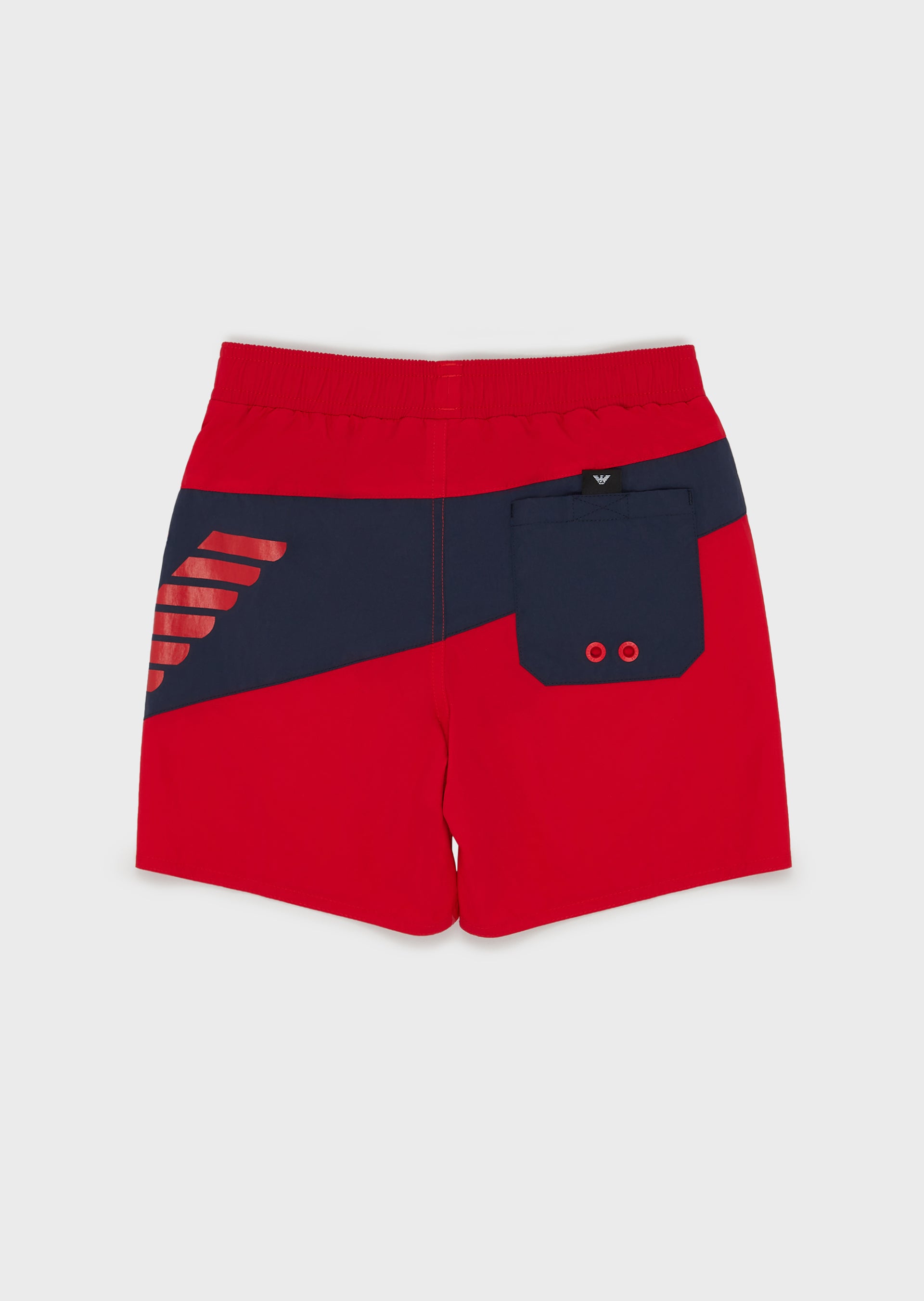 Boys Red Swim Shorts