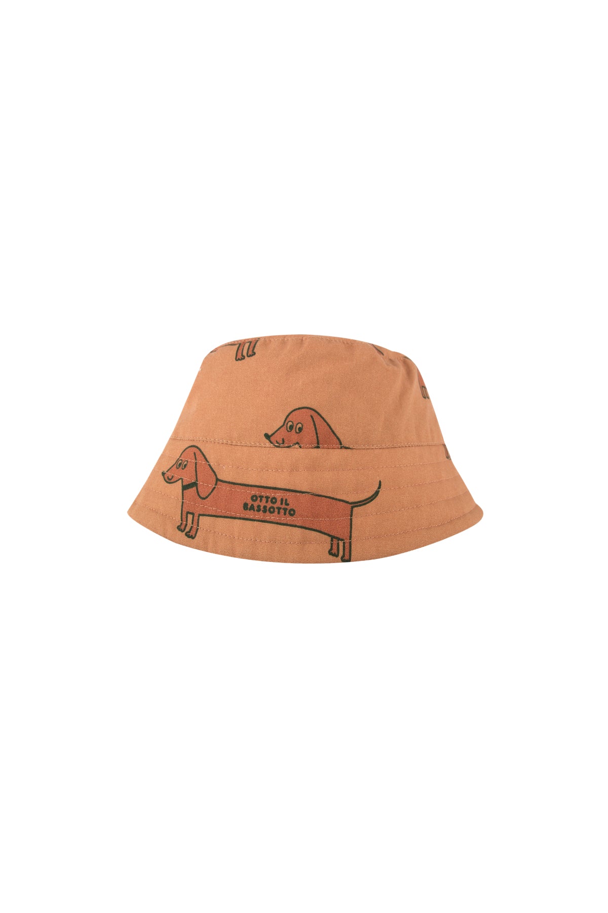 Baby Boys & Girls Brown Pattern Hat