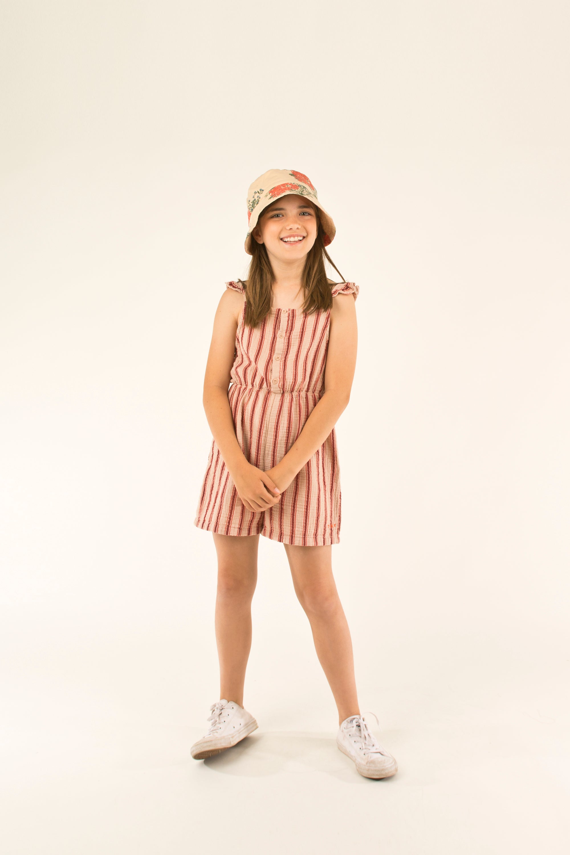 Baby Girls Light Yellow Flowers Hat