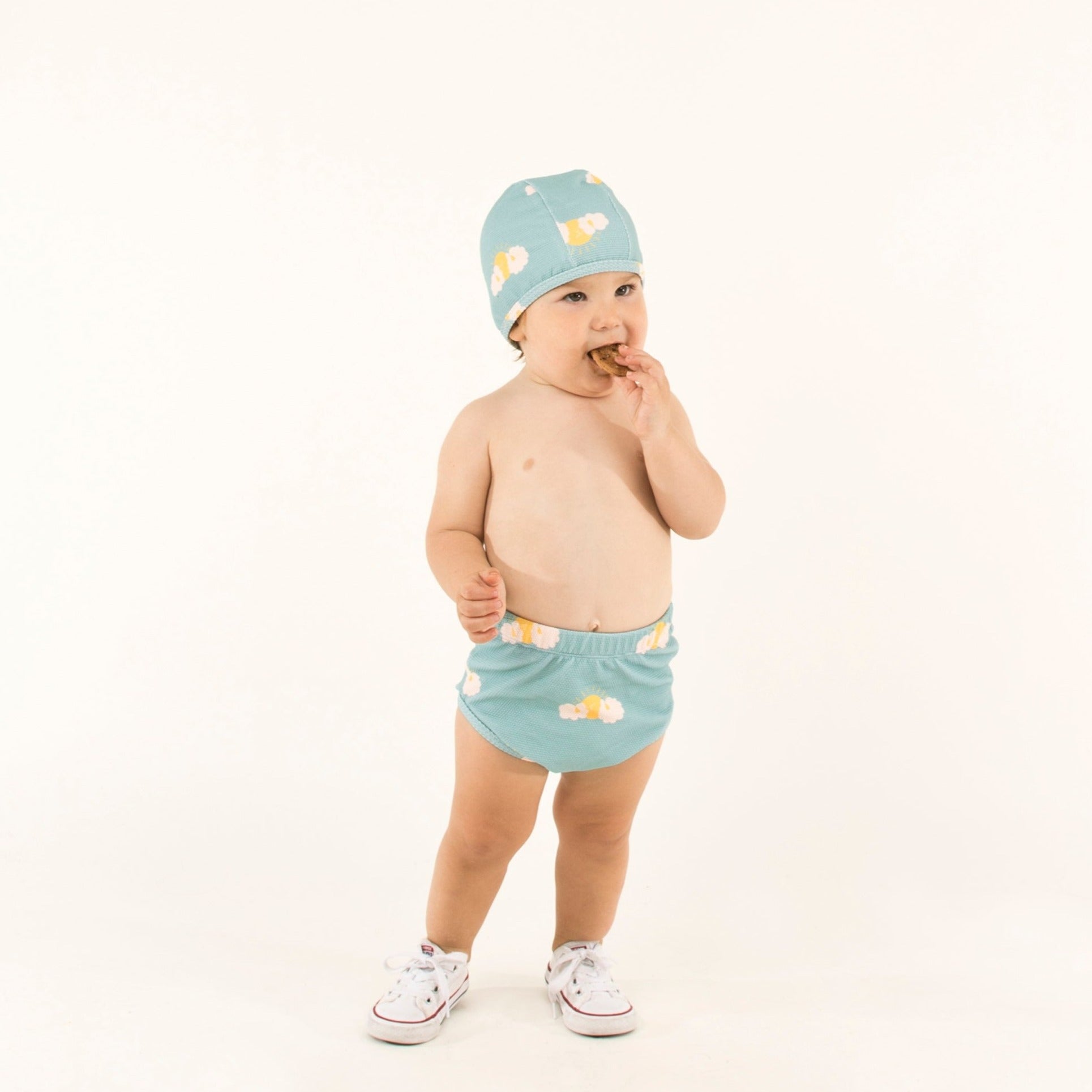 Boys & Girls Sea Green Hat