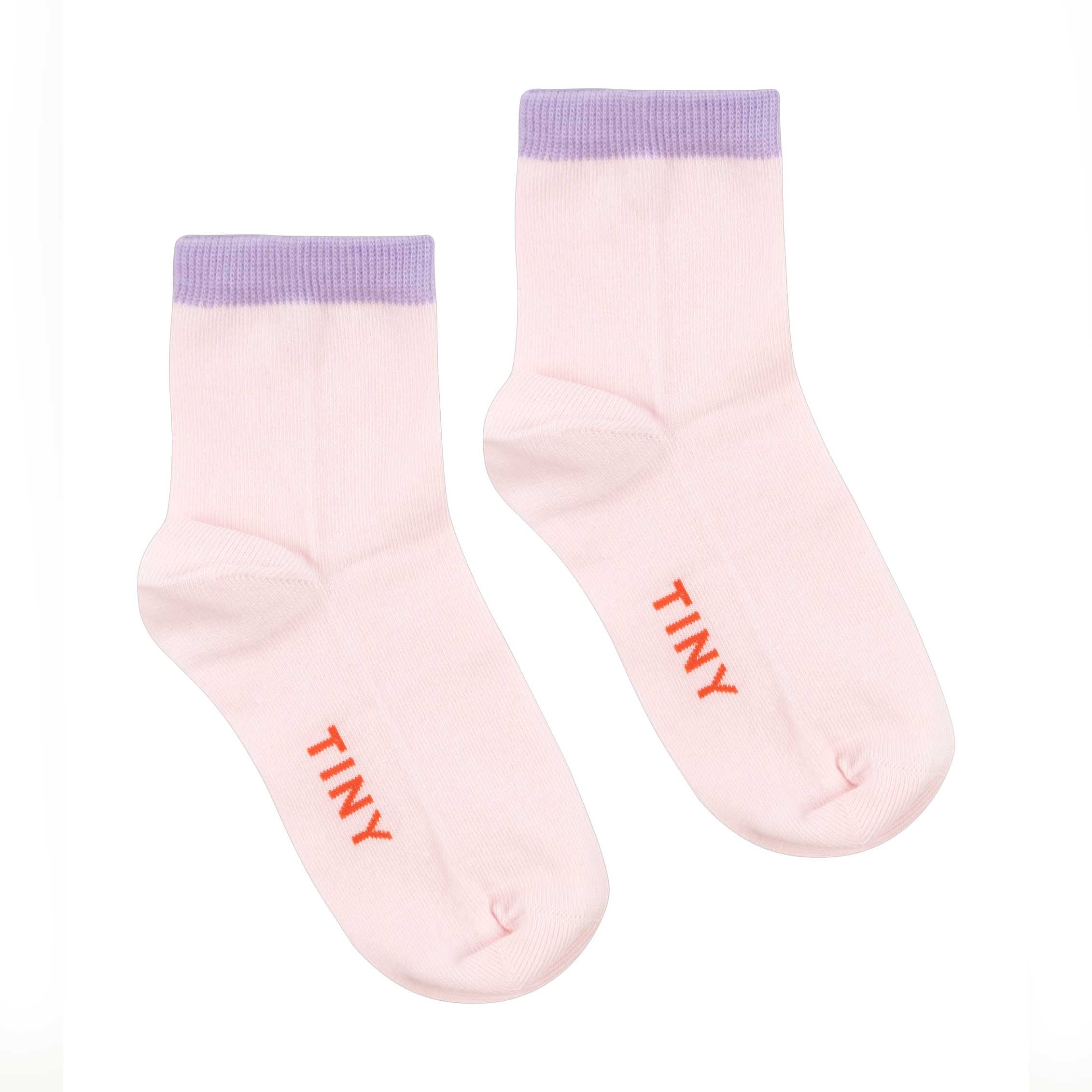 Boys & Girls Pink Cotton Socks