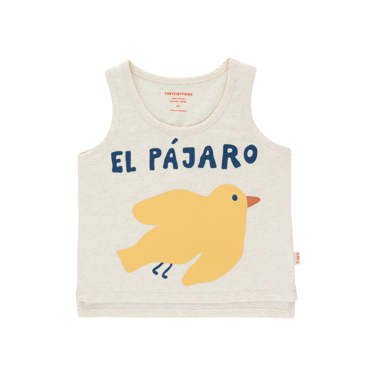 Boys & Girls White Printed Cotton Vest