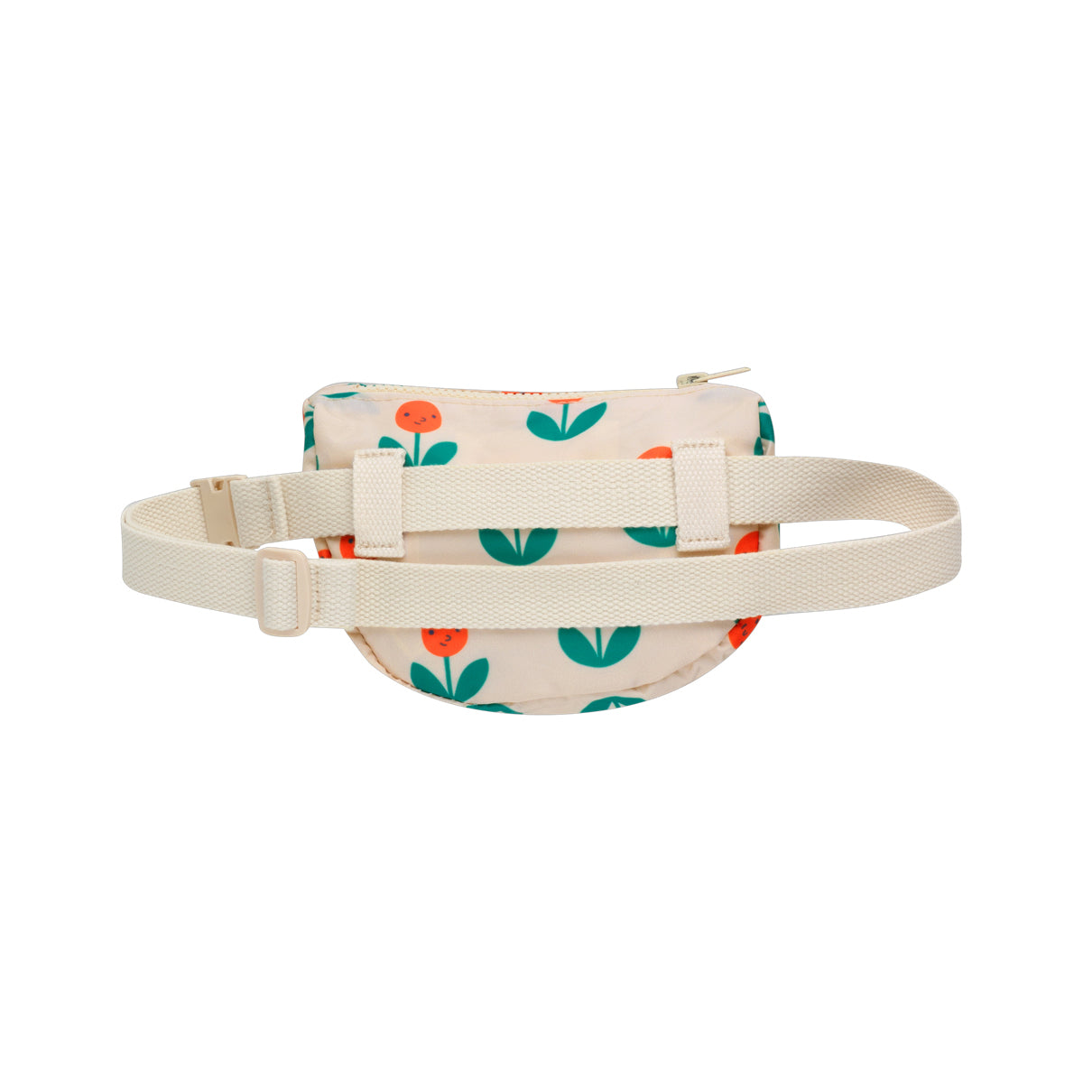 Boys & Girls White Flowers Belt Bag