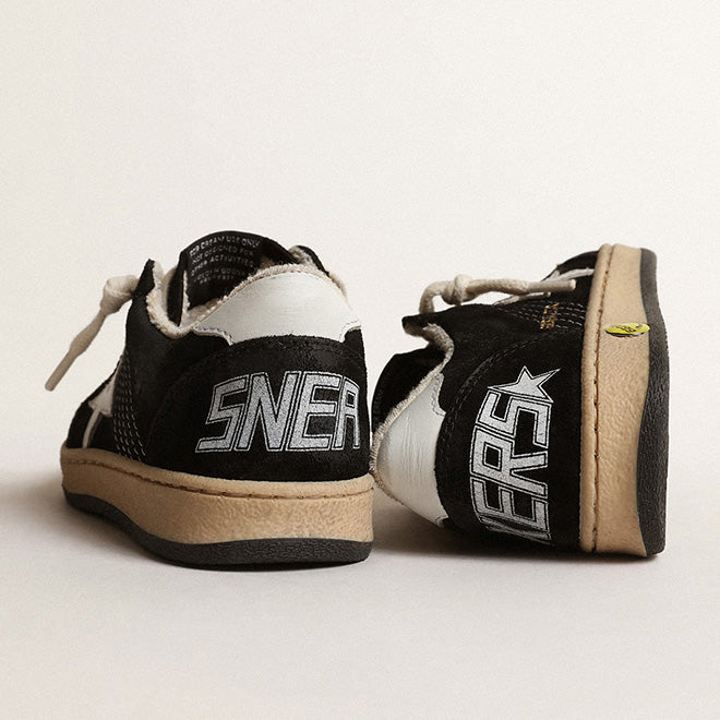 Boys & Girls Black Star Shoes