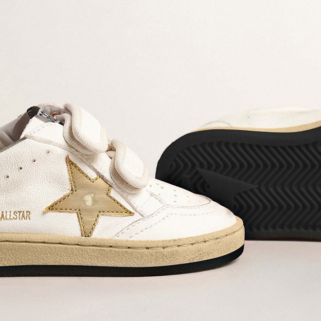 Boys & Girls Gold Star Shoes
