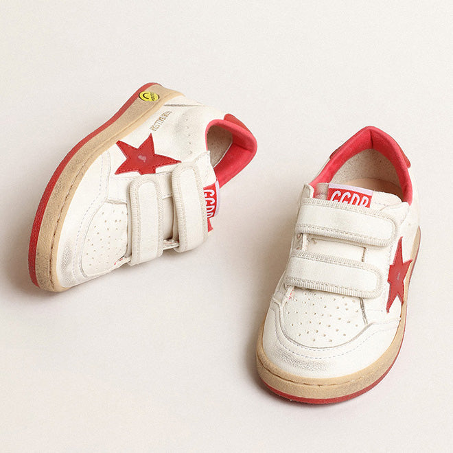 Boys & Girls Red Star Shoes