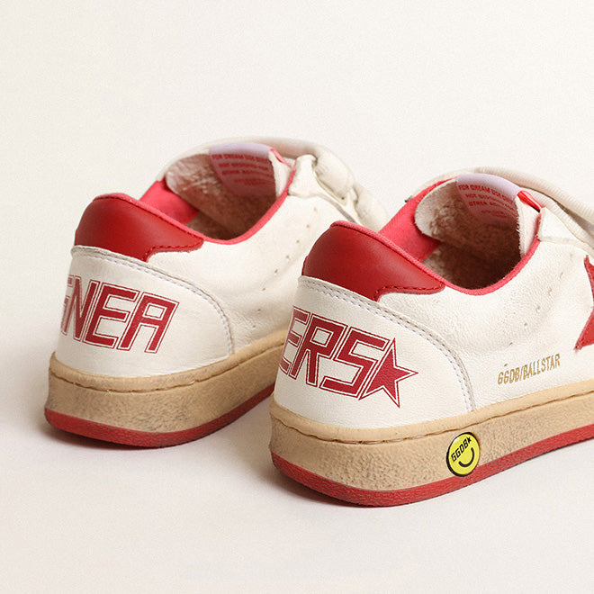 Boys & Girls Red Star Shoes