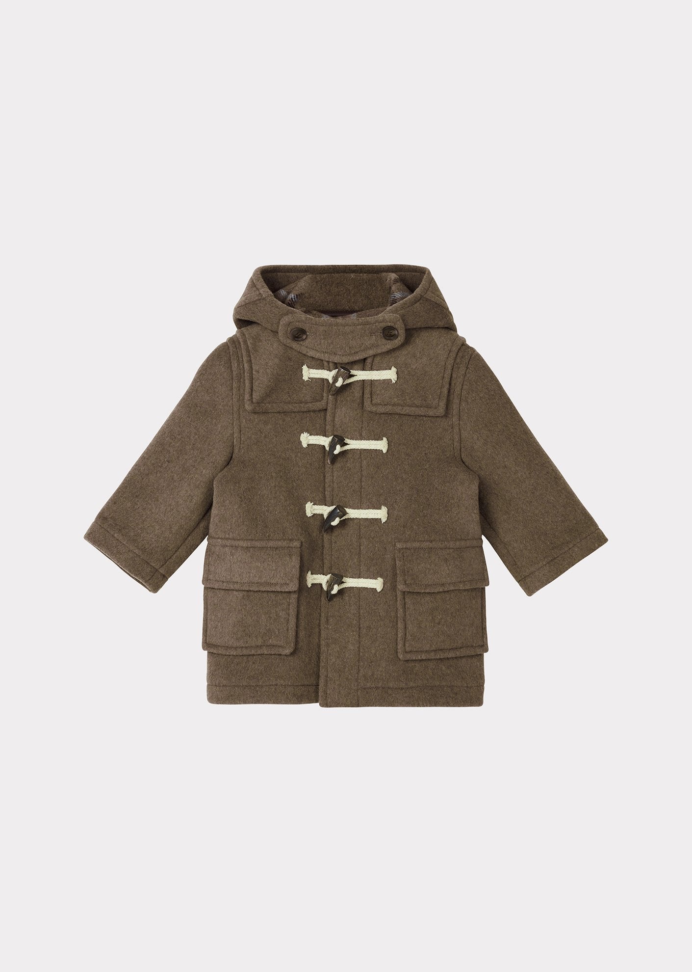 Boys Mushroom Swift Duffle Coat