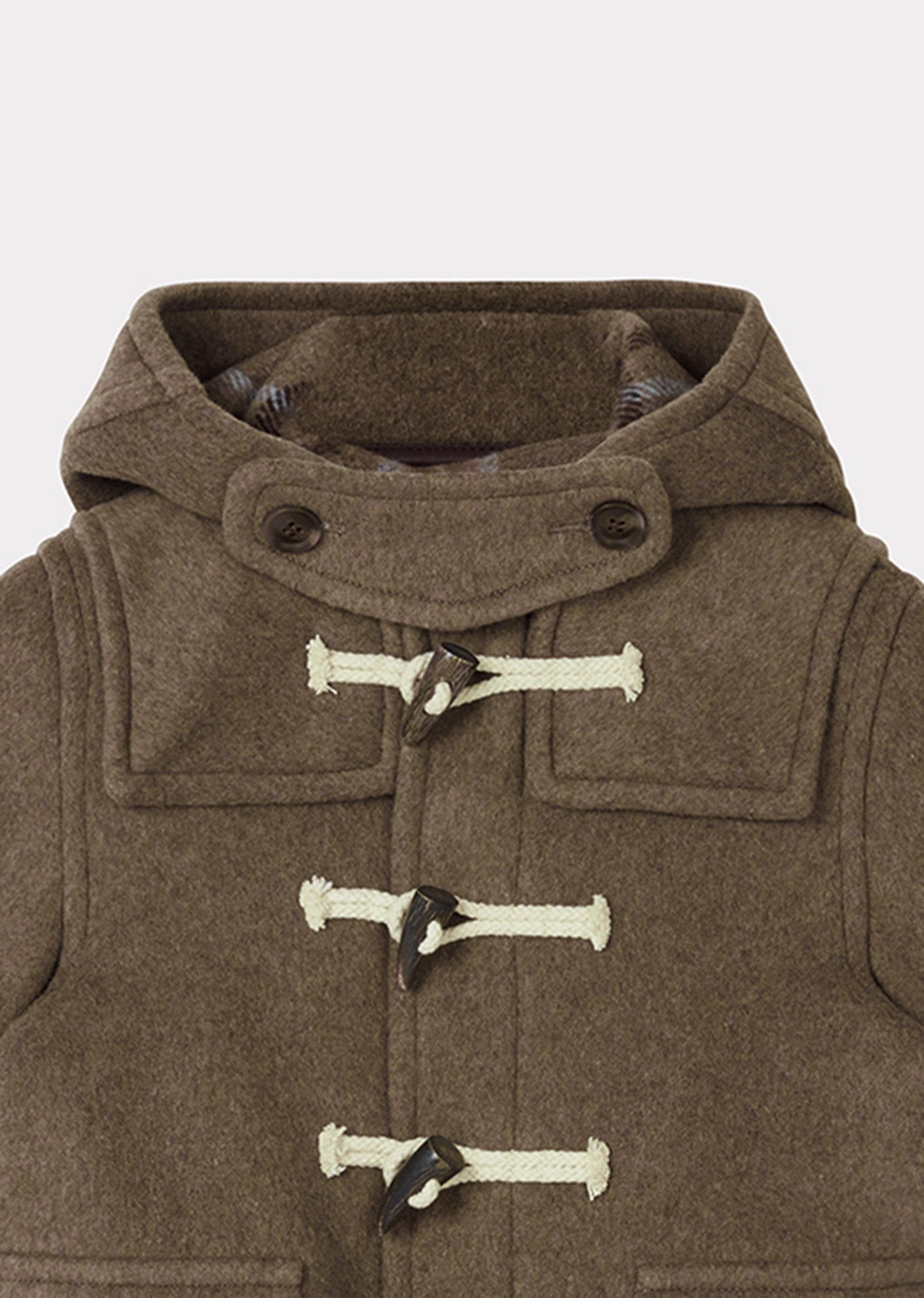 Boys Mushroom Swift Duffle Coat