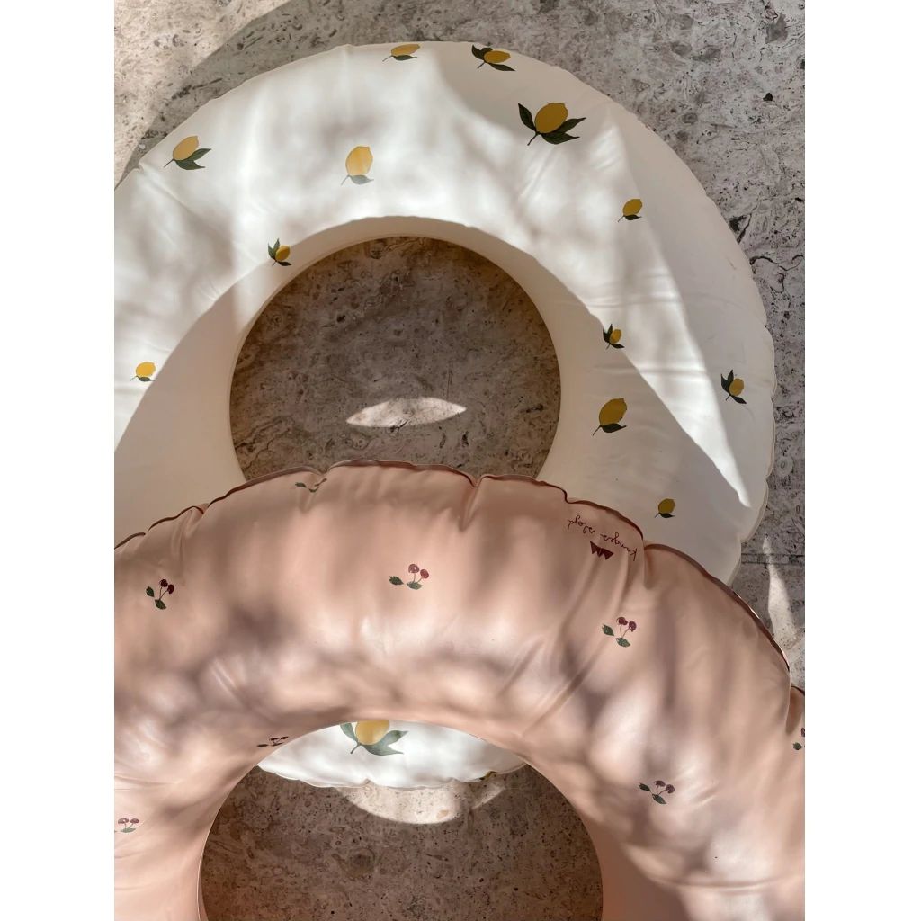 Boys & Girls White Lemon Swimming Ring