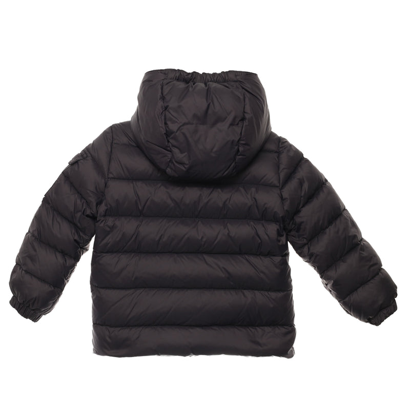 Baby Navy Blue Hooded 'Jules' Padded Down Jacket - CÉMAROSE | Children's Fashion Store - 2