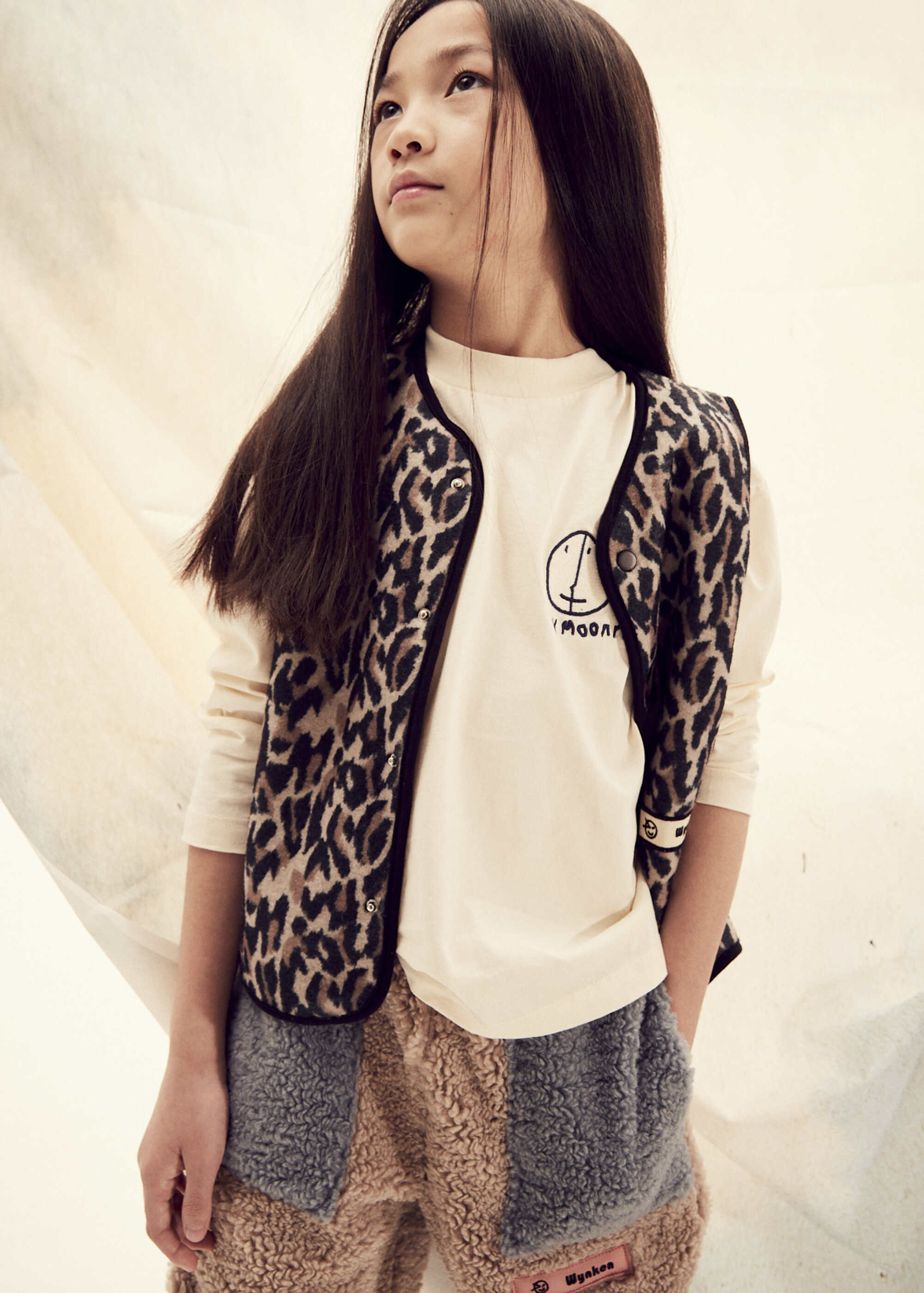 Boys & Girls Leopard Gilet