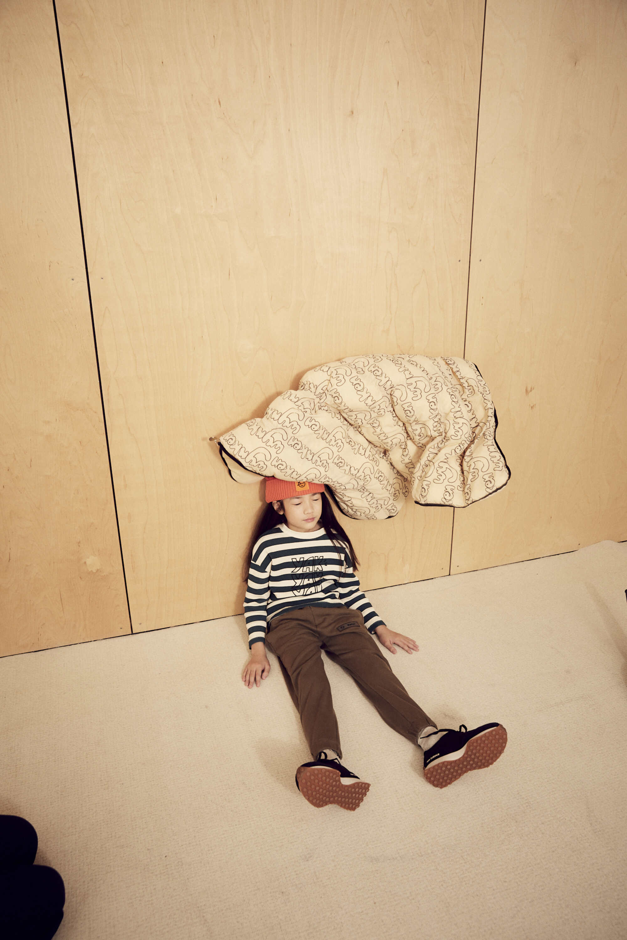 Boys & Girls Green Stripes Cotton T-Shirt