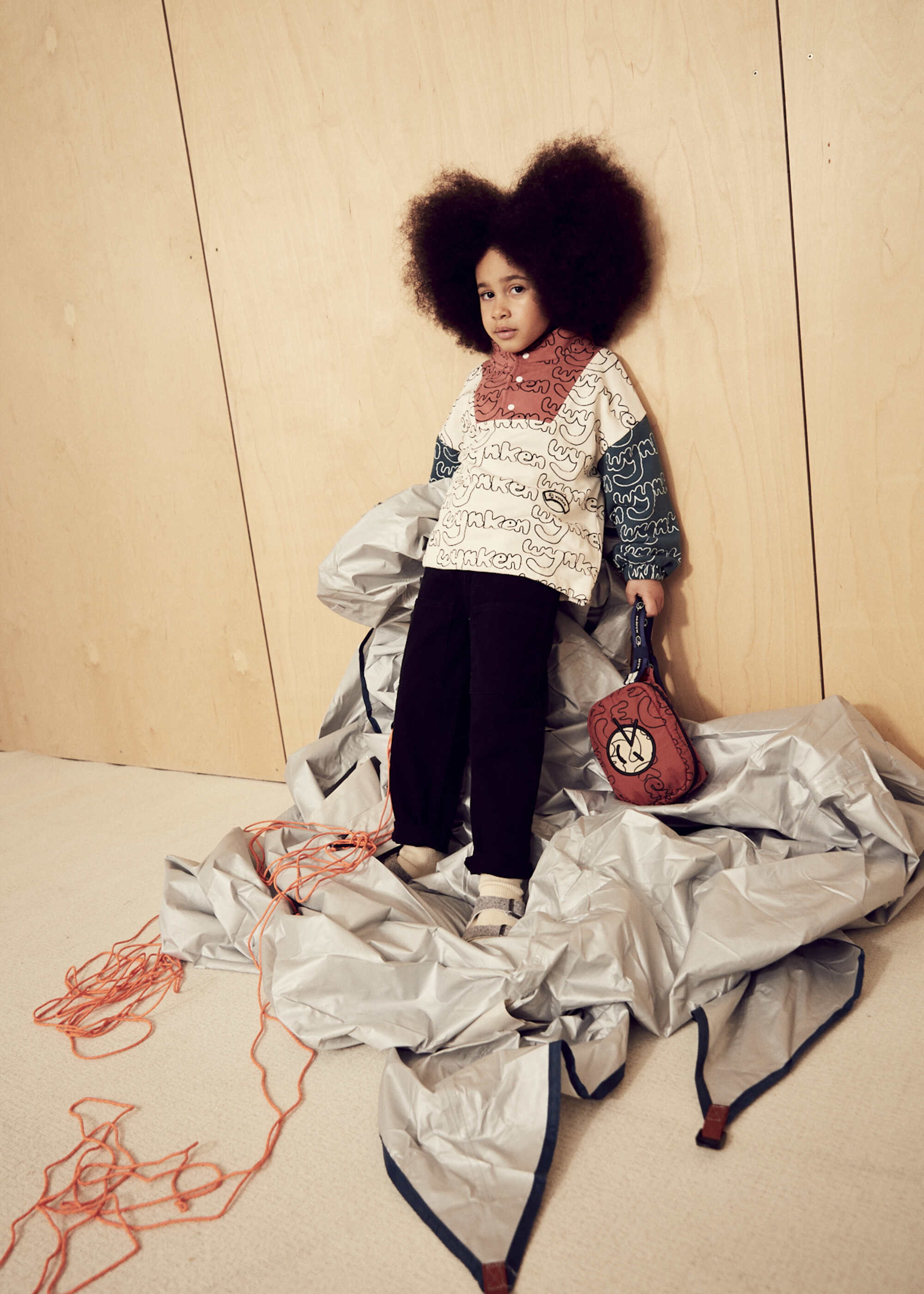 Boys & Girls Black Trousers