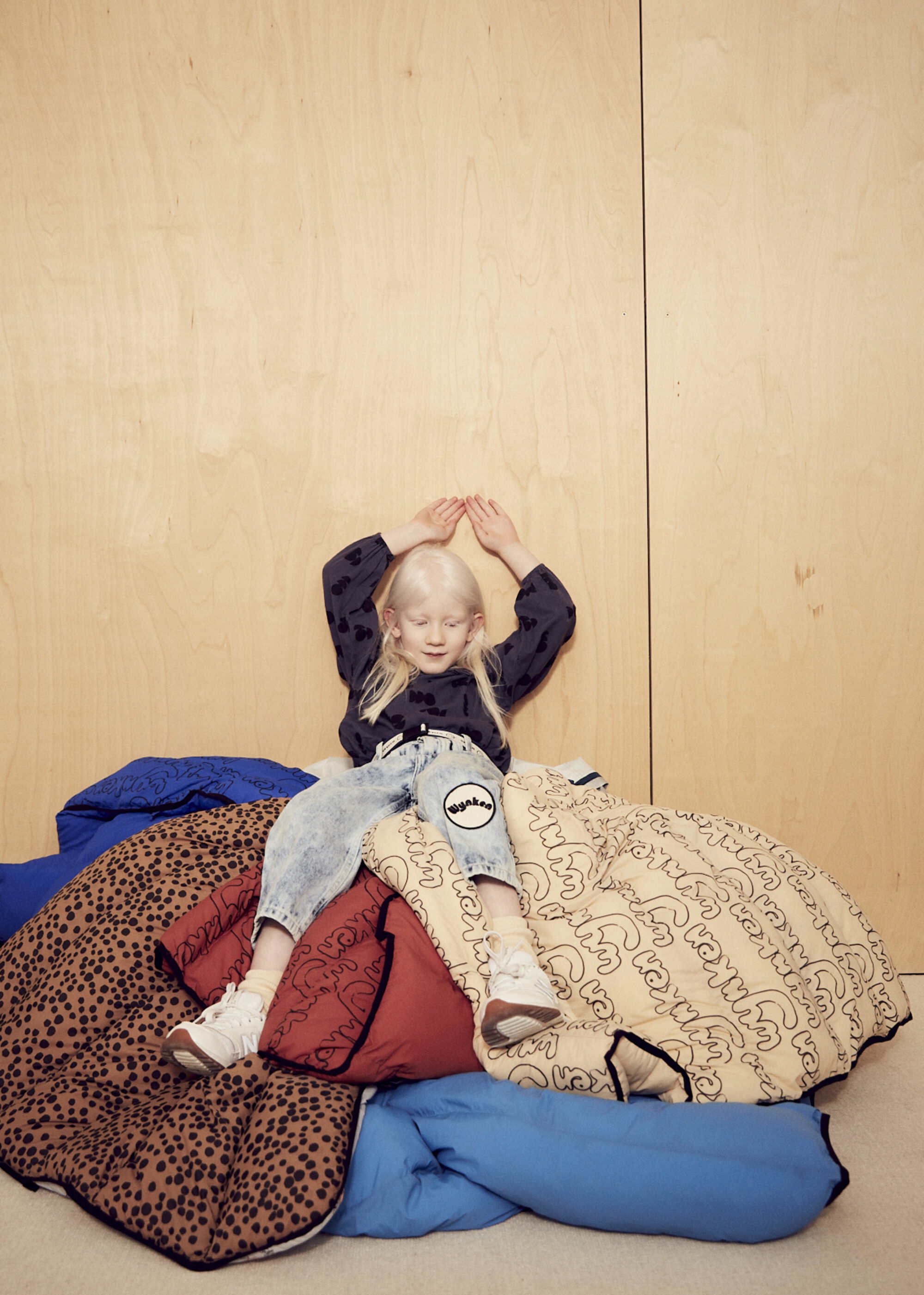 Boys & Girls Light Blue Trousers