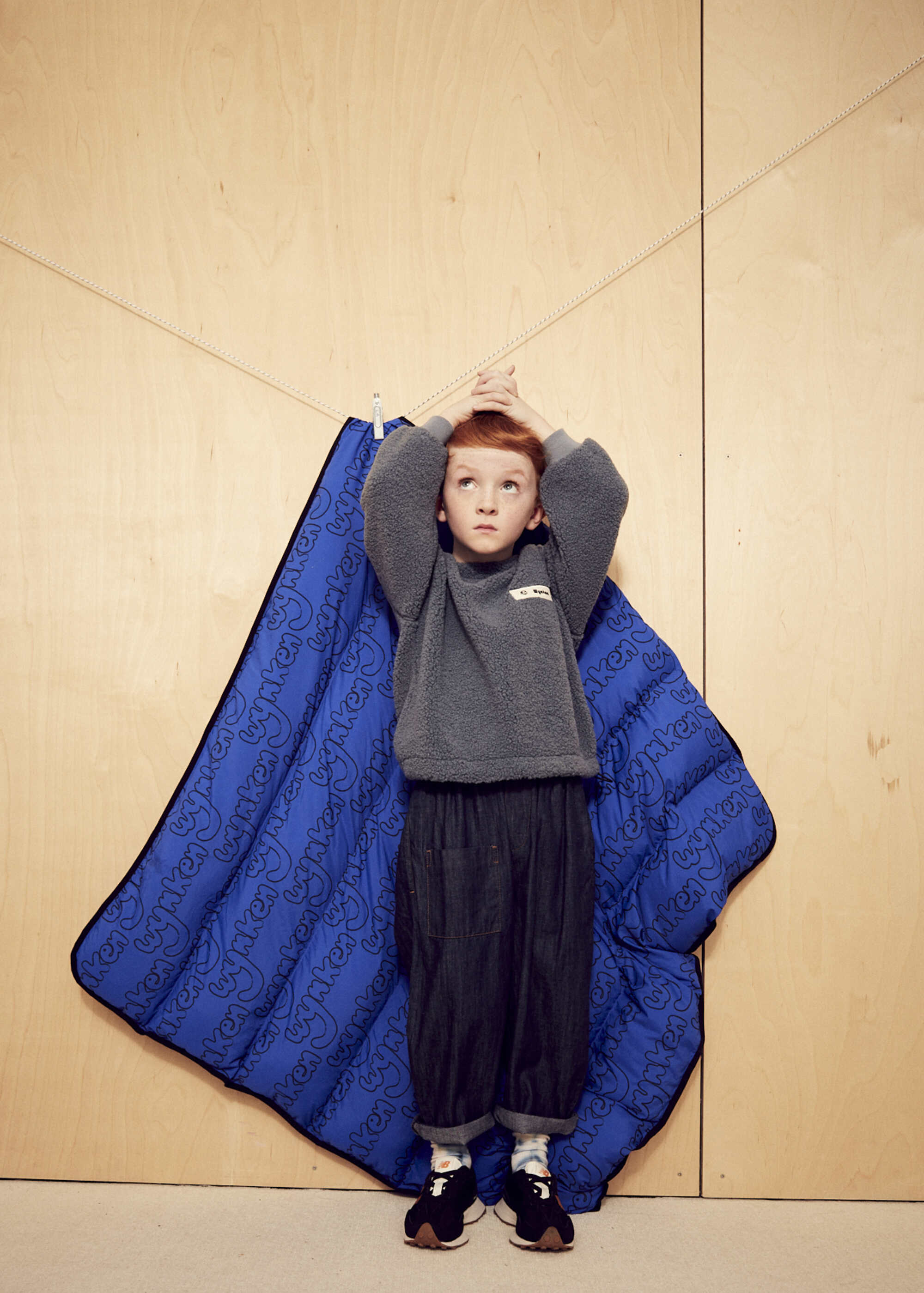 Boys & Girls Navy Fleece Sweatshirt