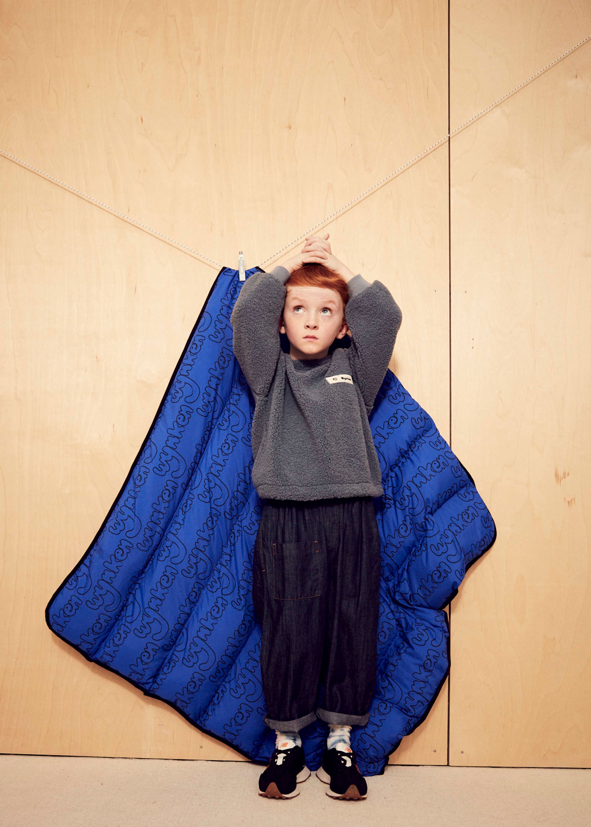 Boys & Girls Blue Denim Trousers