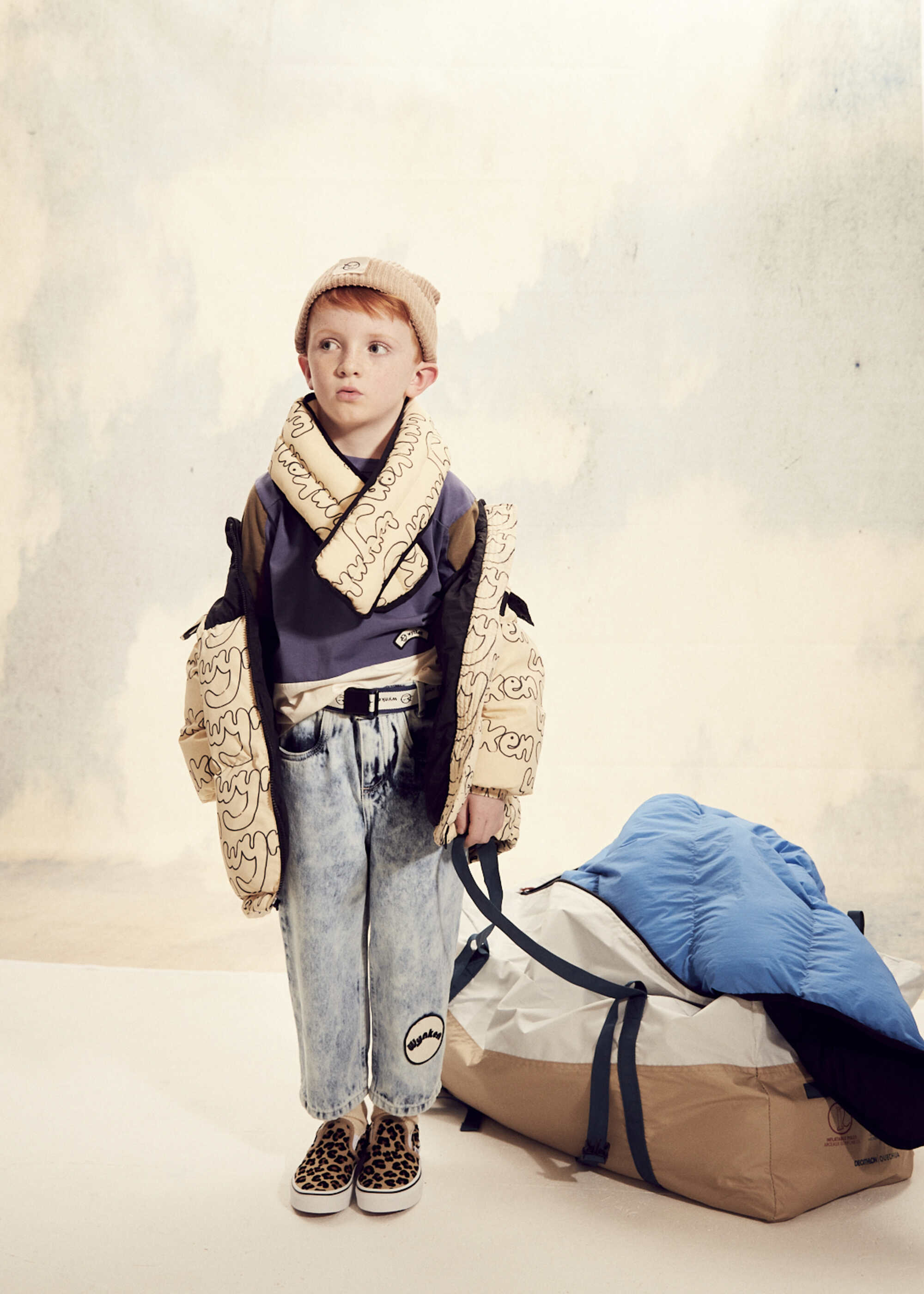 Boys & Girls Blue Denim Trousers