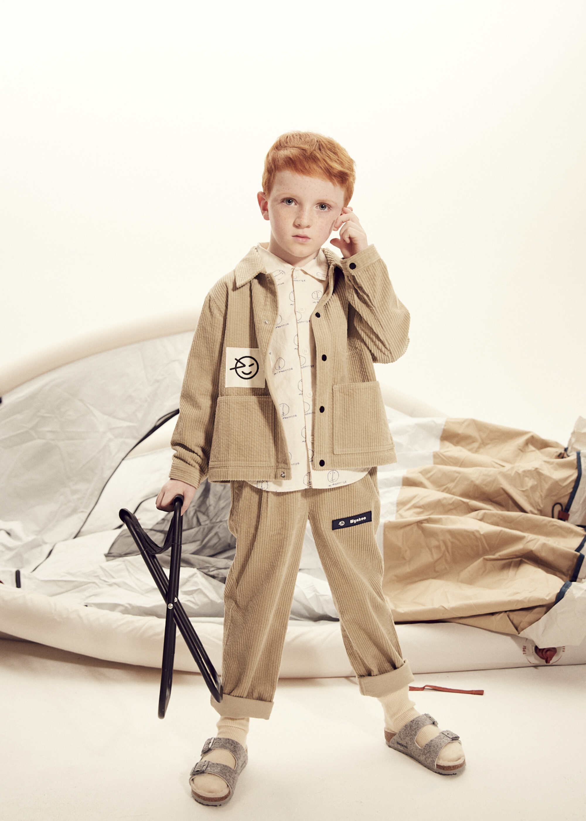 Boys & Girls Pale Khaki Jacket