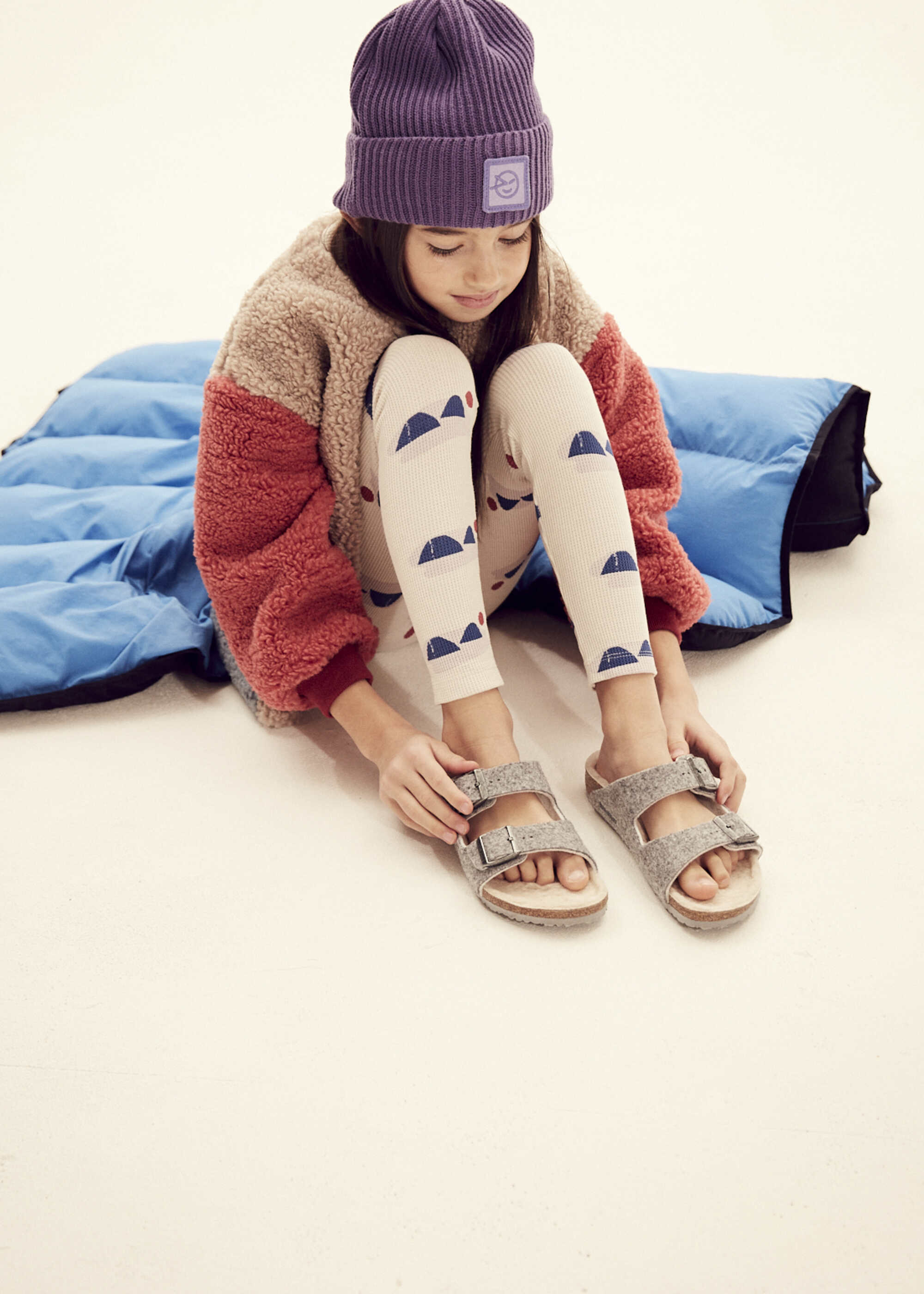 Boys & Girls Purple Logo Hat