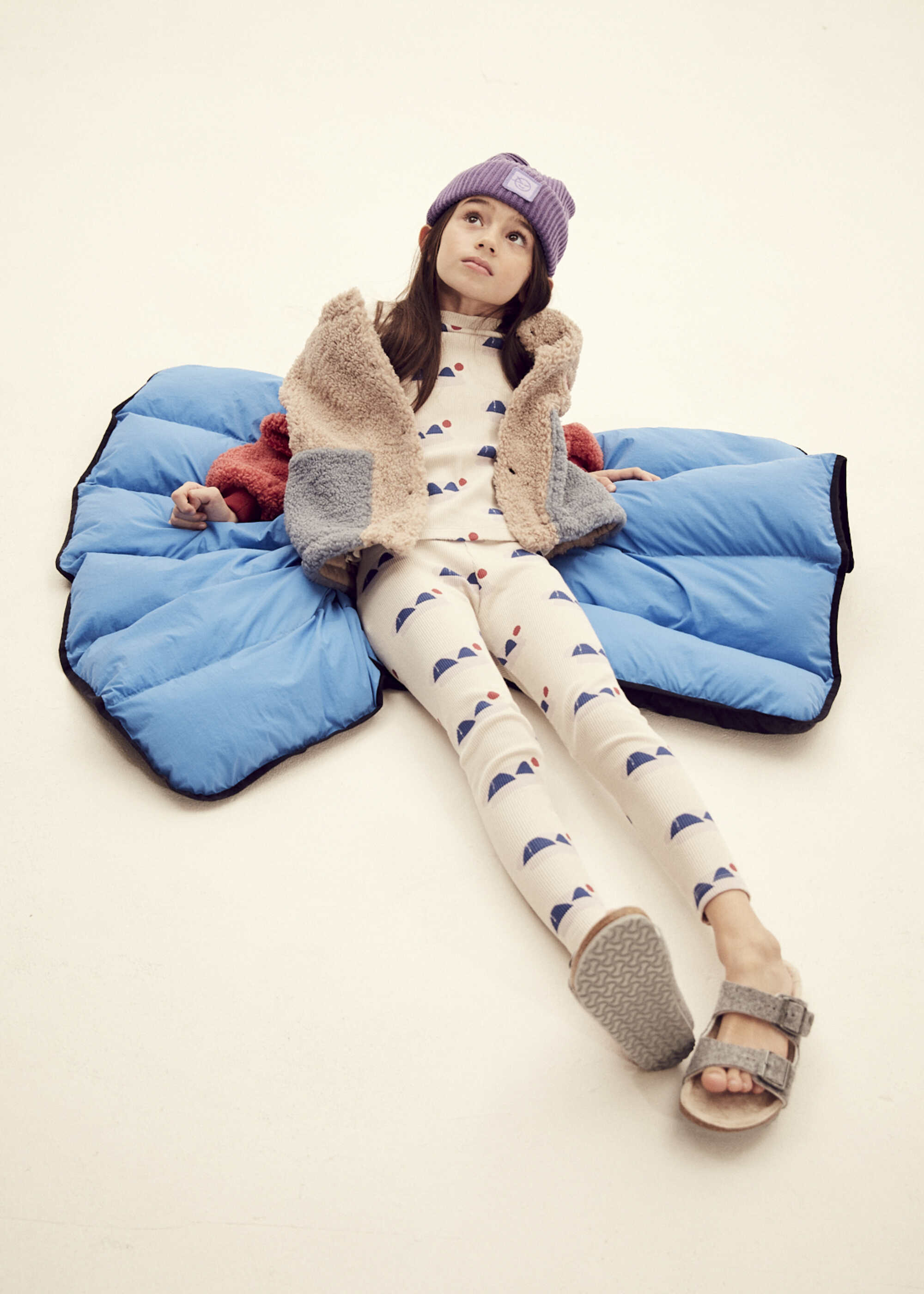 Boys & Girls Purple Logo Hat