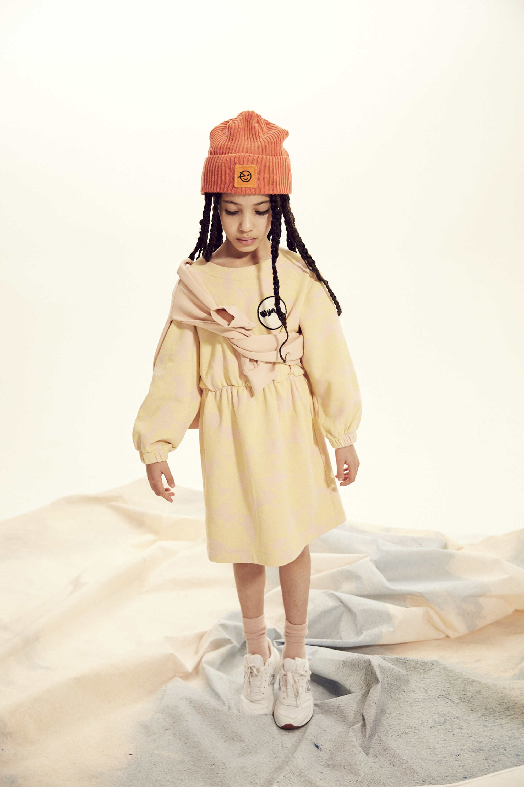 Girls Yellow Cotton Dress