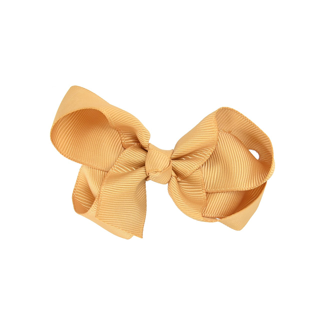 Girls Yellow Bow Hair Clip - 8cm