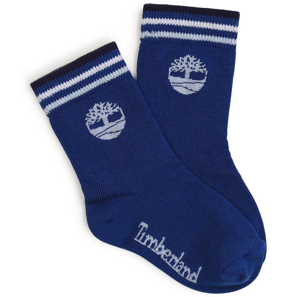 Baby Boys & Girls Blue Socks(3 Pack)