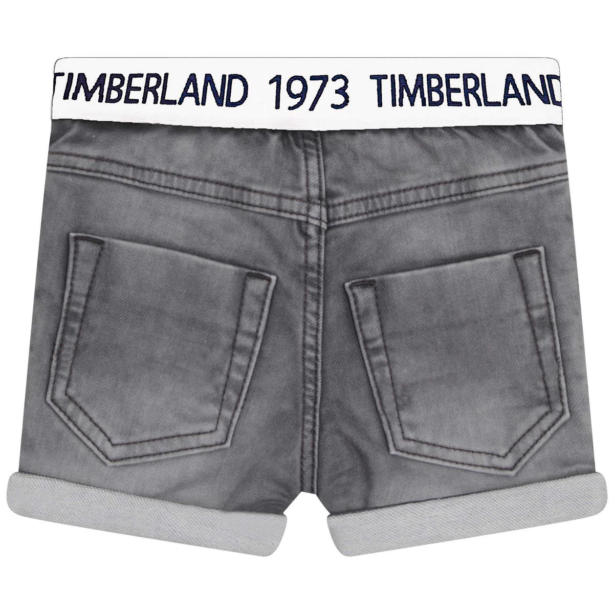 Baby Boys & Girls Grey Denim Shorts