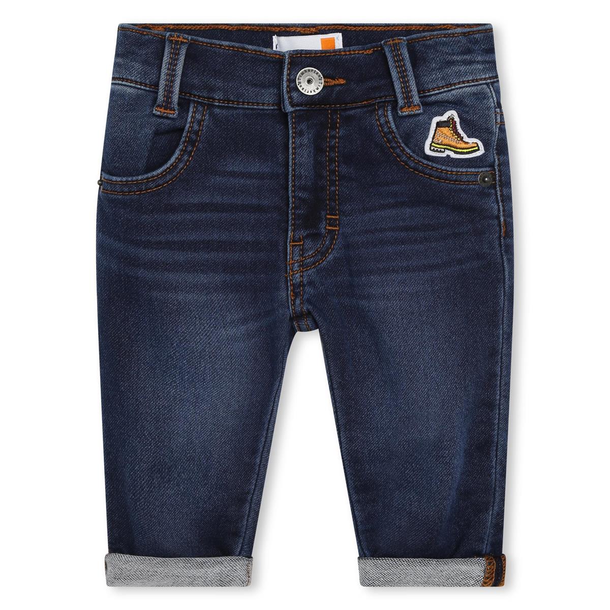 Baby Boys & Girls Blue Denim Trousers