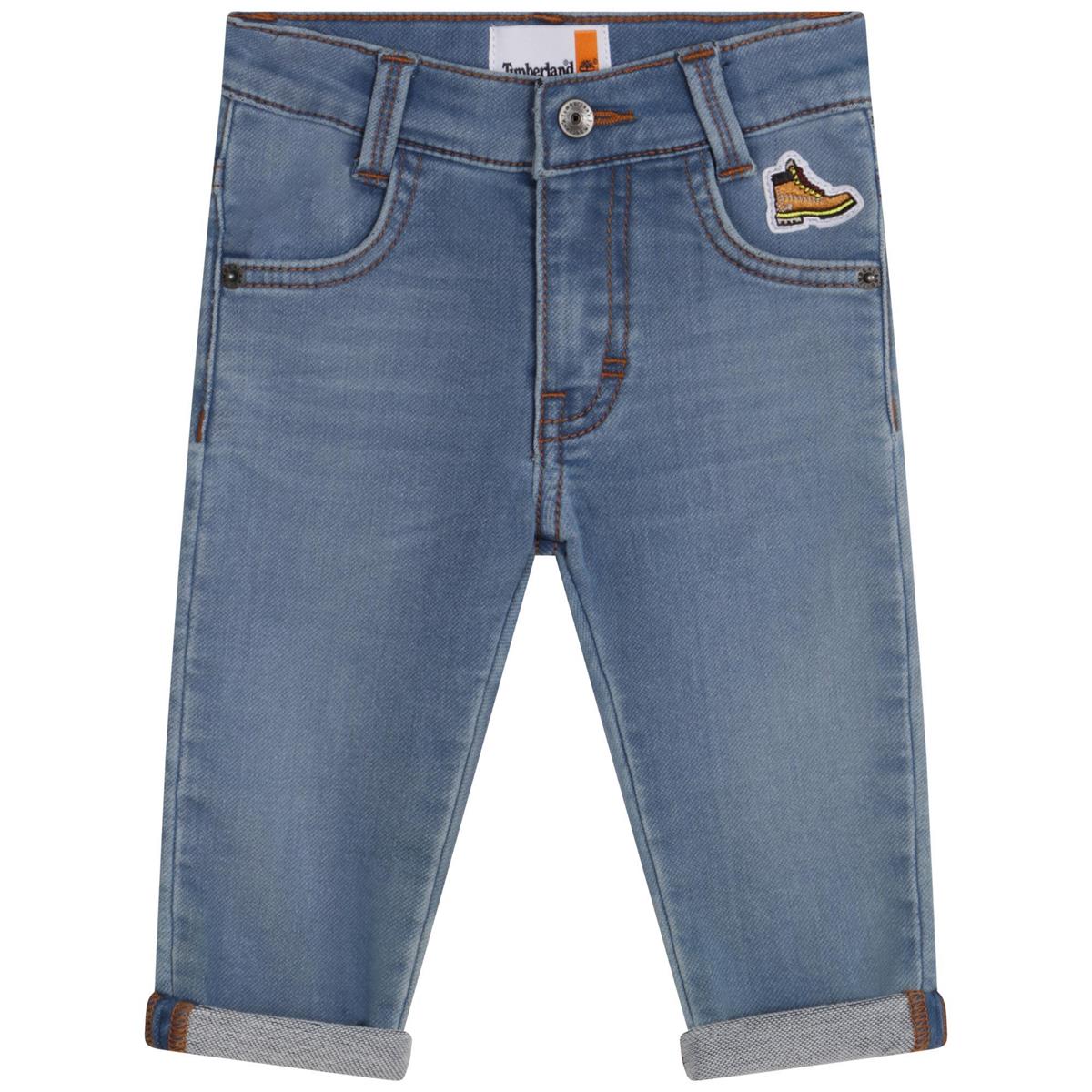 Baby Boys & Girls Blue Denim Trousers