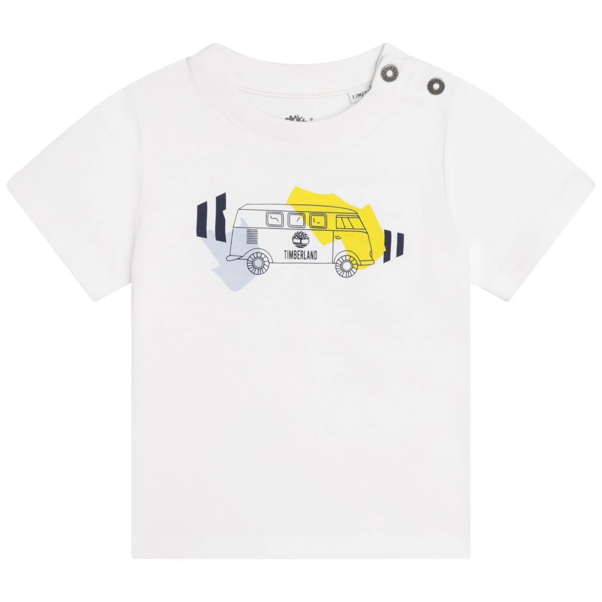 Baby Boys & Girls White T-Shirts