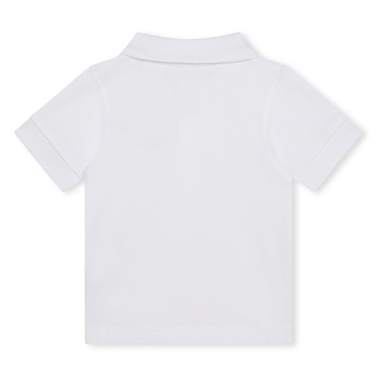 Baby Boys & Girls White Poloshirts