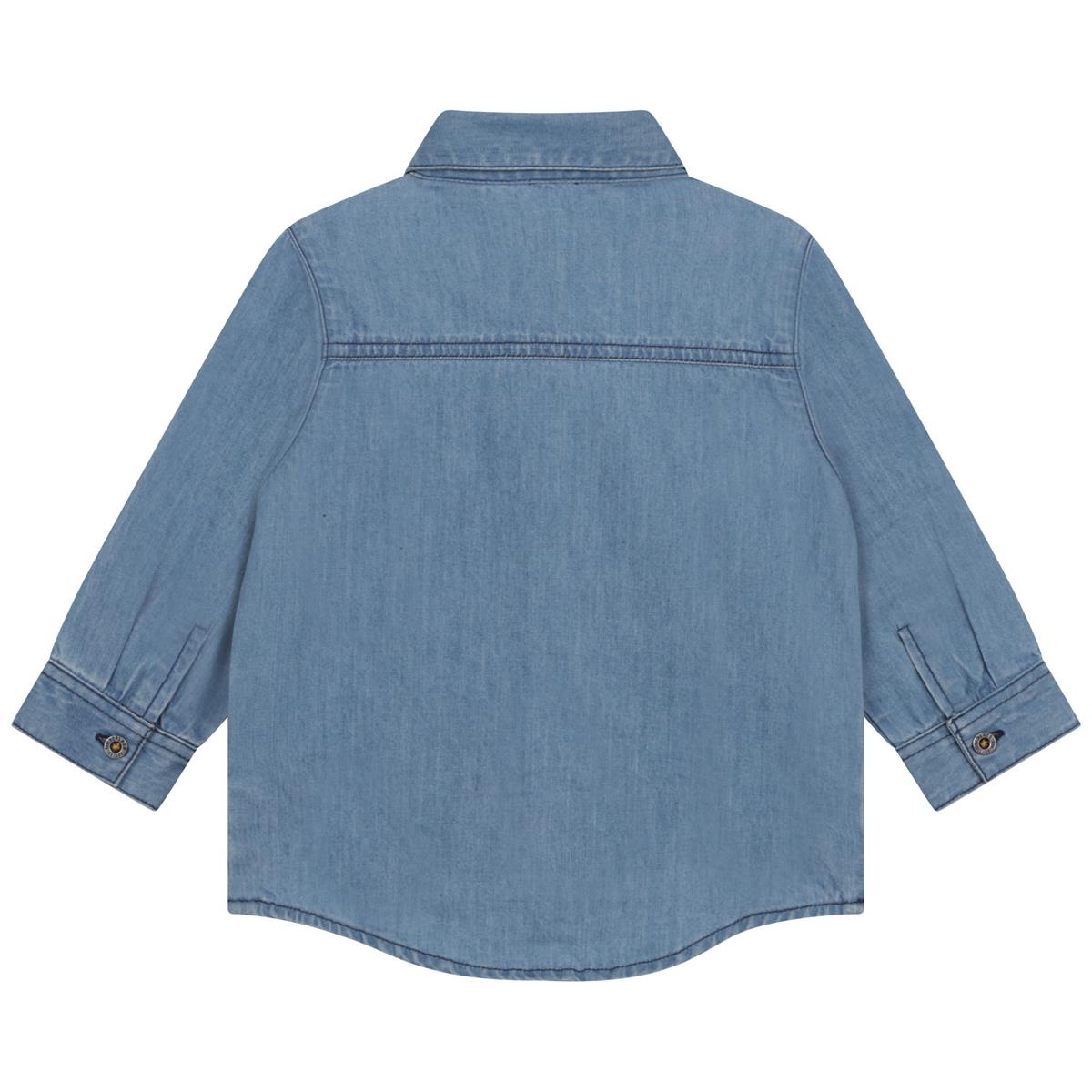 Baby Boys & Girls Blue Denim Shirts