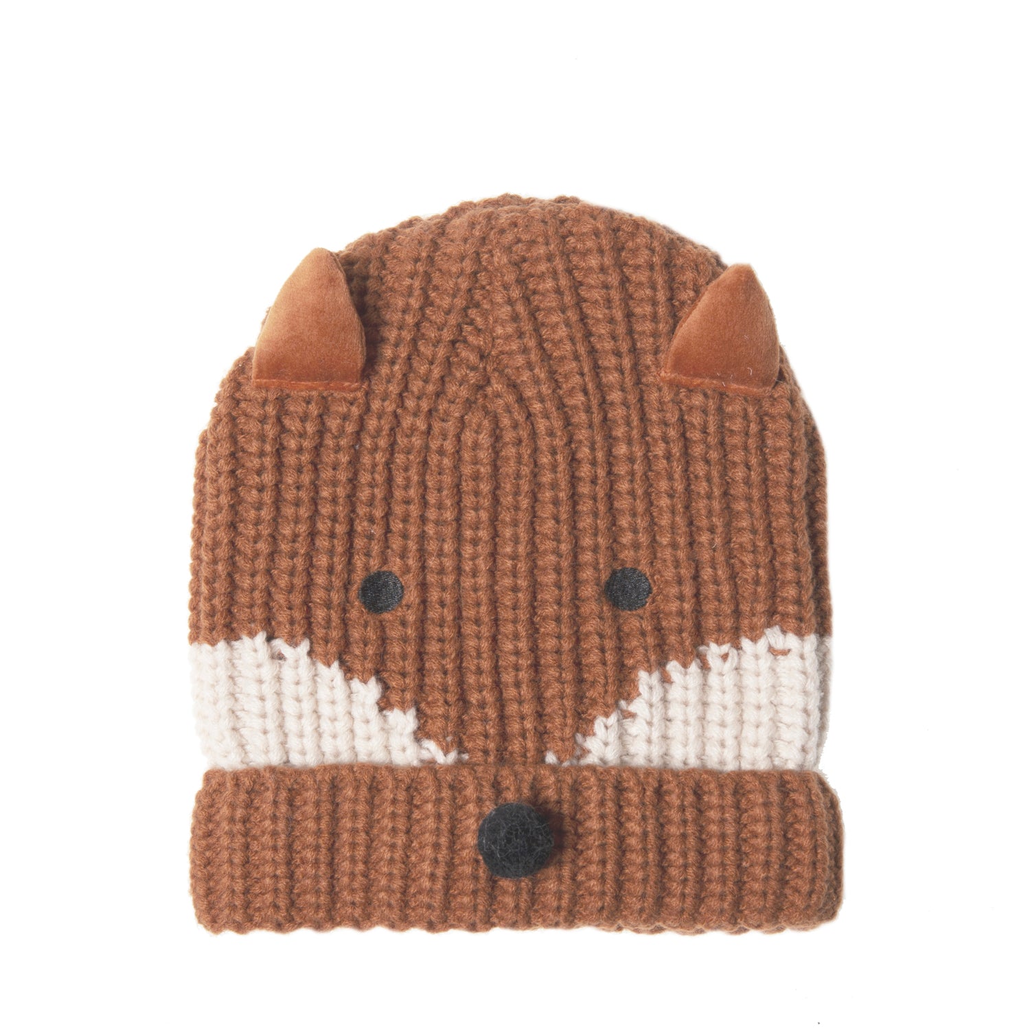 Boys & Girls Brown Felix Fox Hat
