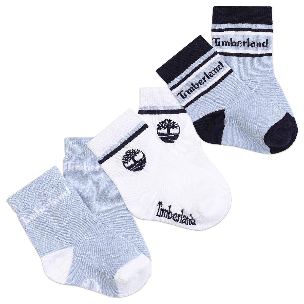 Baby Boys & Girls White Socks(3 Pack)