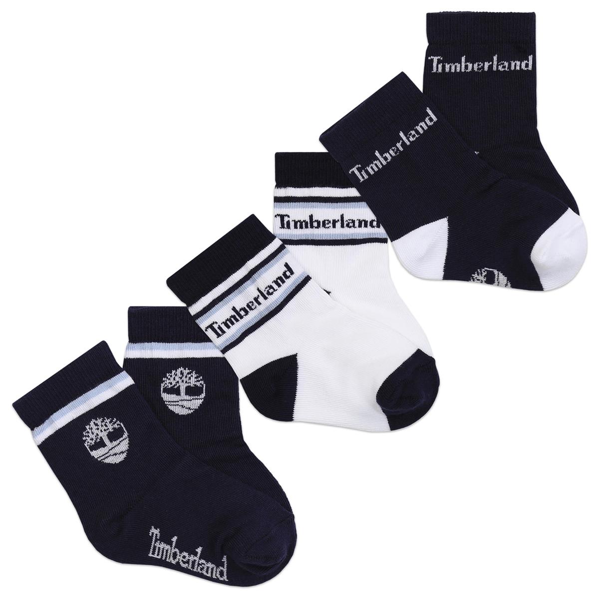 Baby Boys & Girls White Socks(3 Pack)