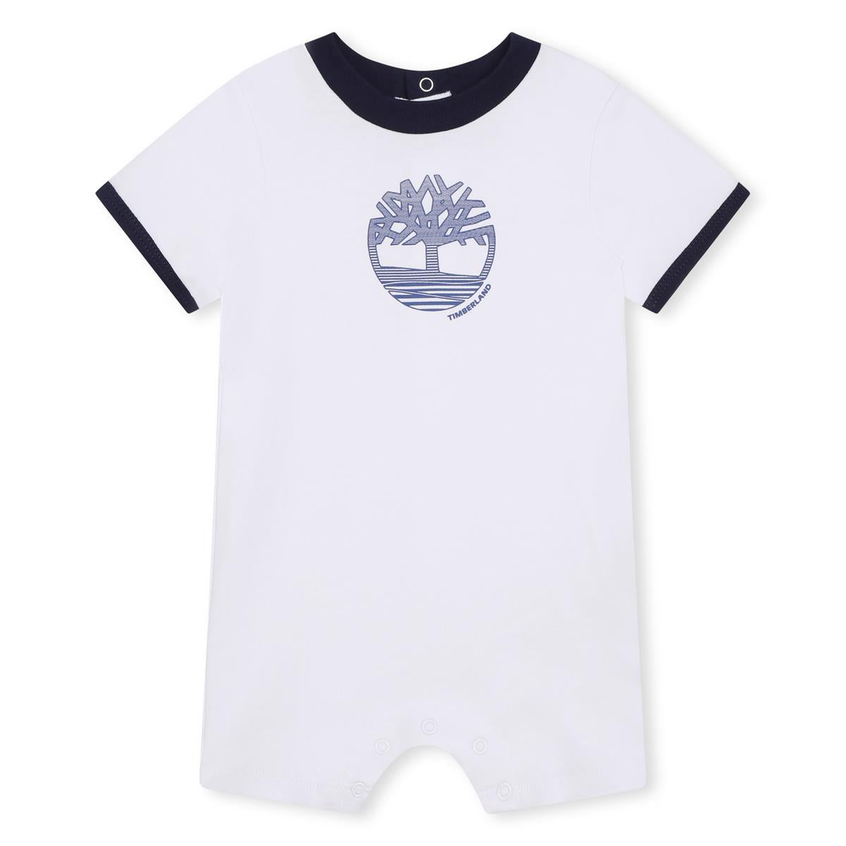 Baby Boys & Girls White Babysuit