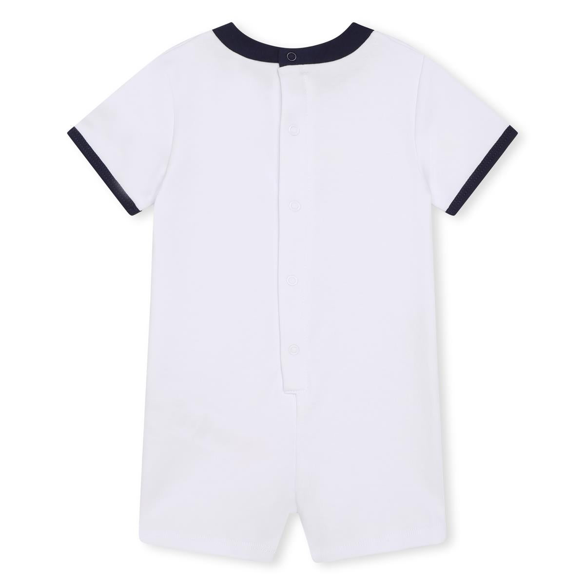 Baby Boys & Girls White Babysuit