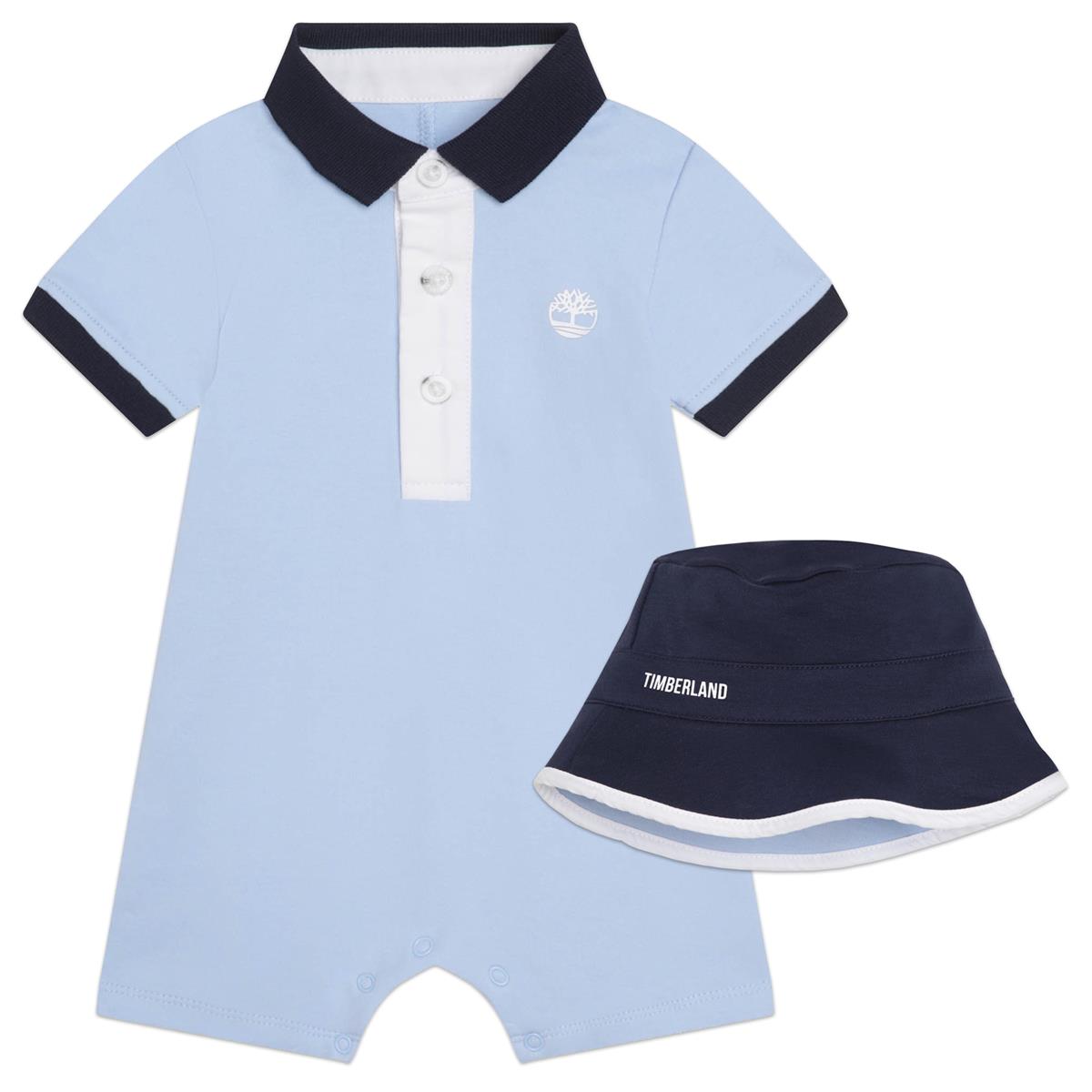 Baby Boys & Girls Blue Babysuit Set