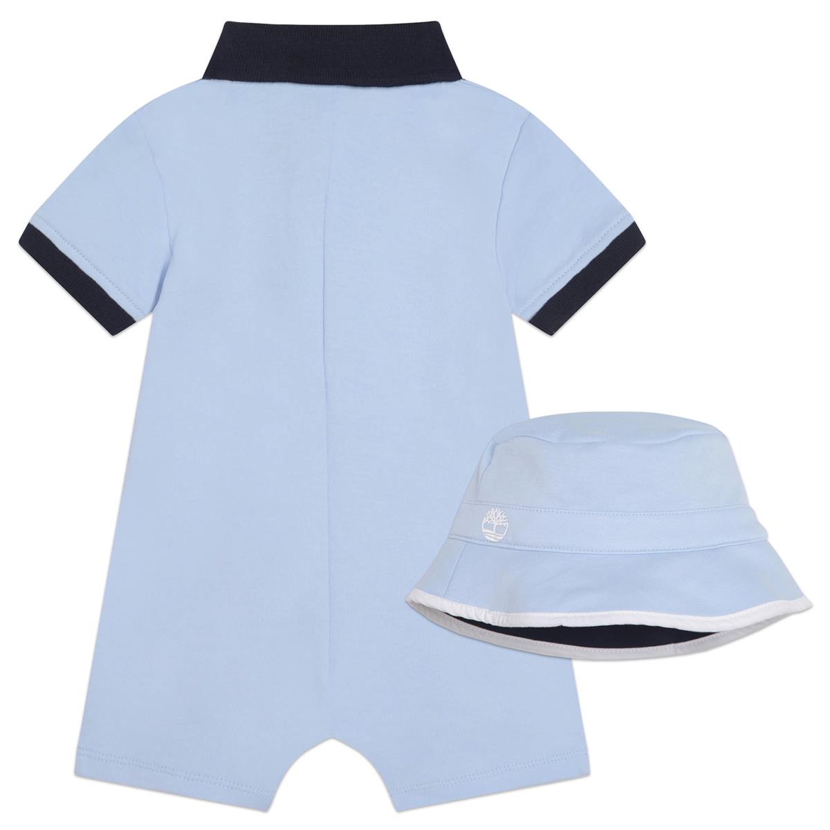 Baby Boys & Girls Blue Babysuit Set