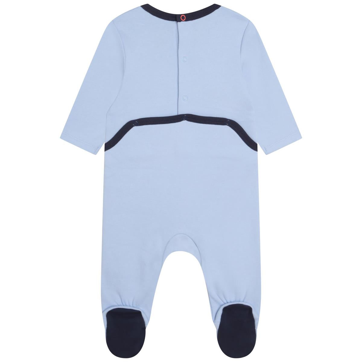 Baby Boys & Girls Blue Babysuit Set