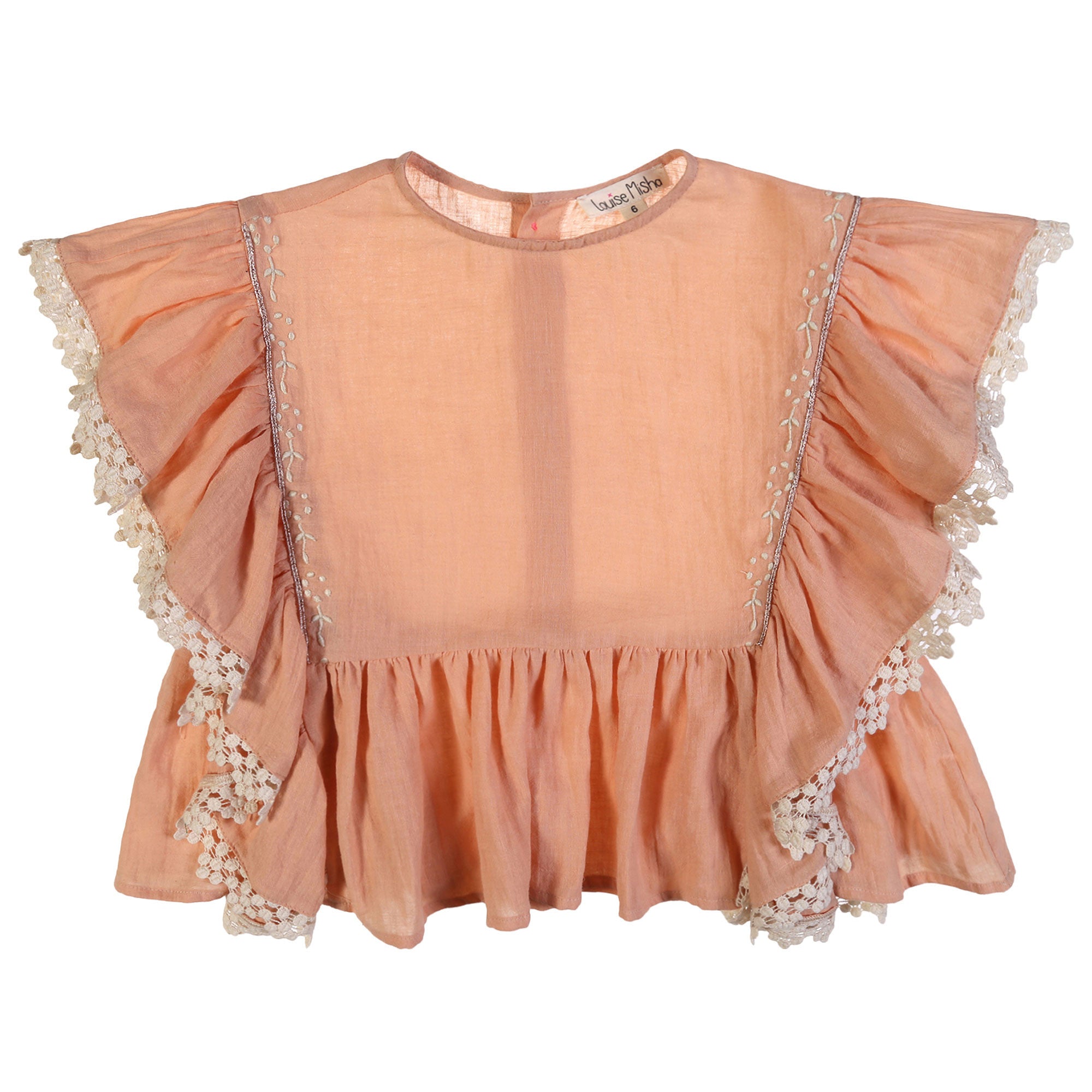 Girls Pink 'Ines' Top