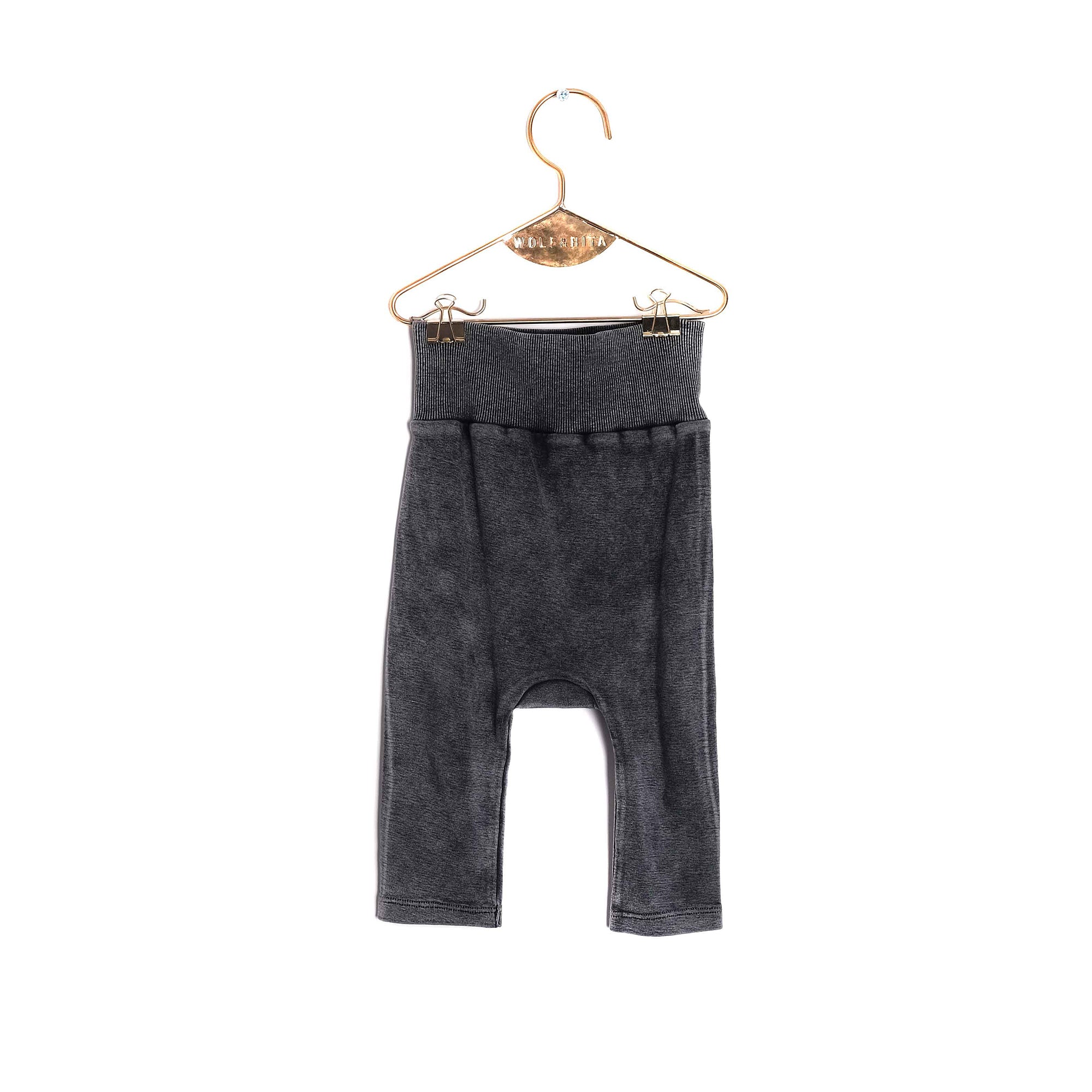 Baby Fade Out Grey Cotton Trousers